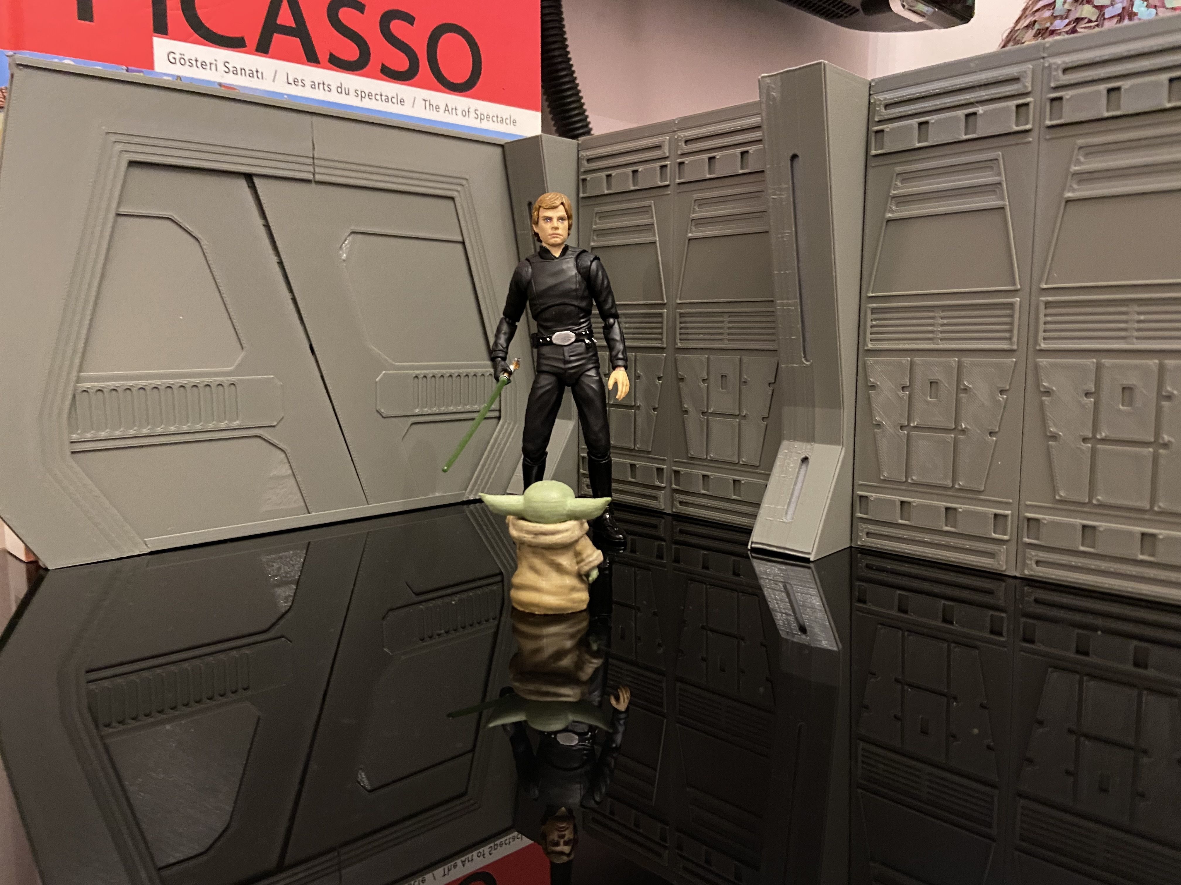 MANDALORIAN MOFF GIDEONS CRUISER DIORAMA for 12 6 AND 3 75inch 3D print model_17