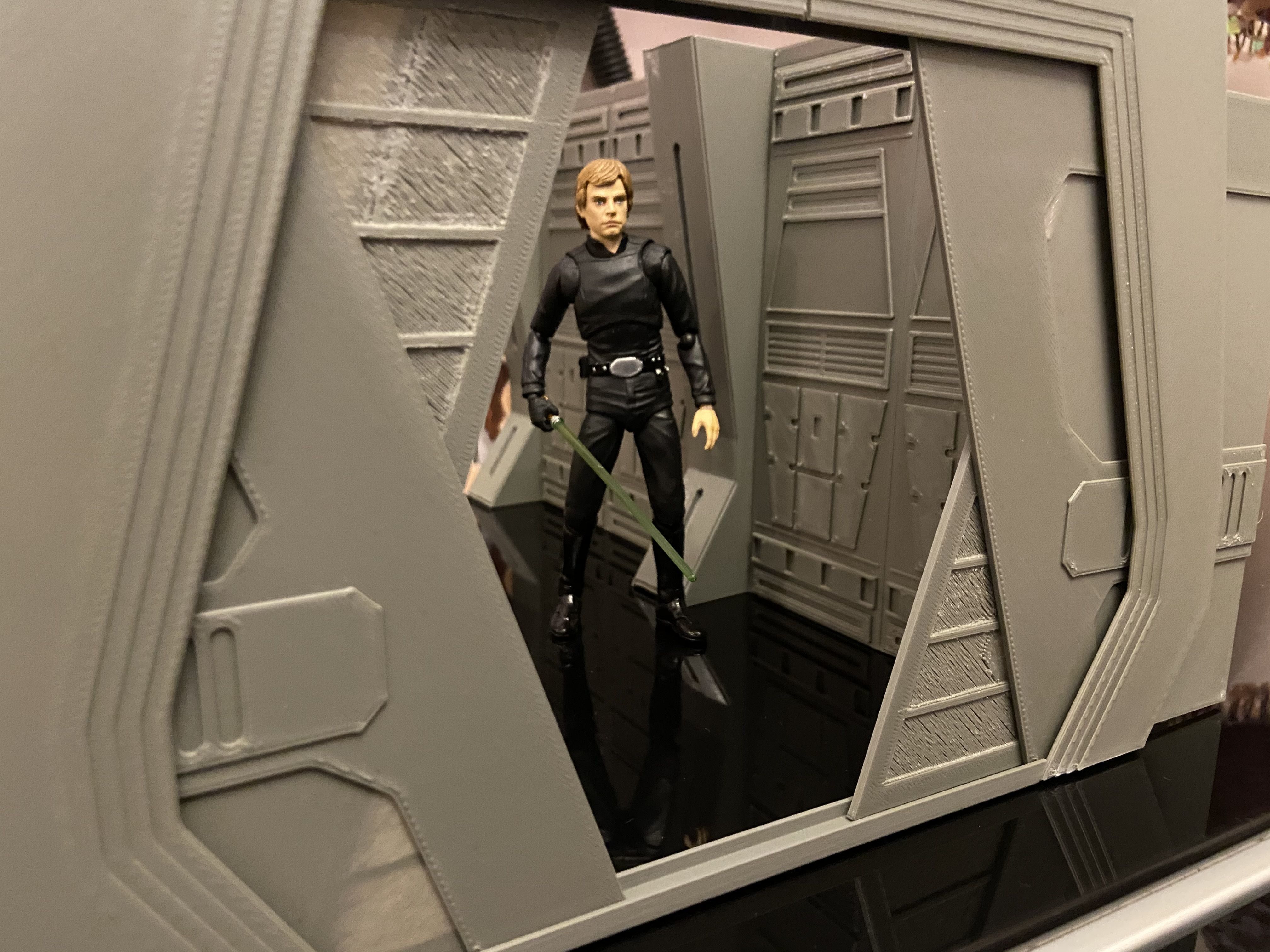 MANDALORIAN MOFF GIDEONS CRUISER DIORAMA for 12 6 AND 3 75inch 3D print model_16