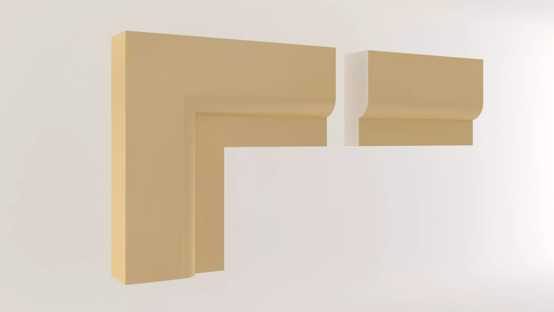 Framing for doors and windows 001 3D model_0