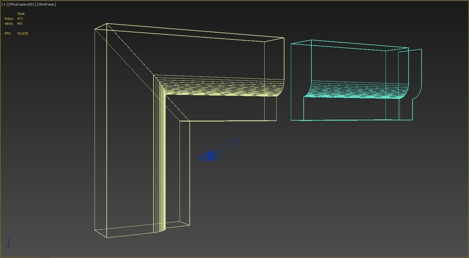 Framing for doors and windows 001 3D model_1