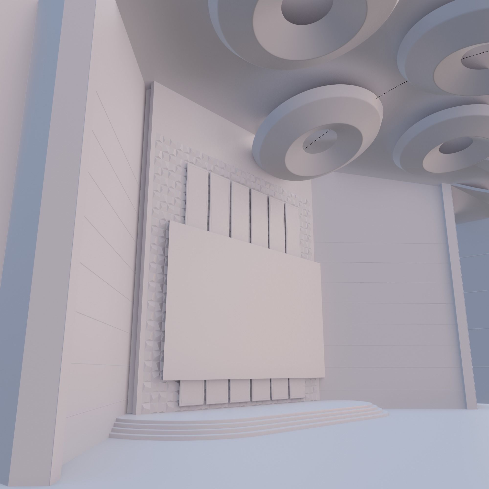 Conference hall 3D 3D model_11