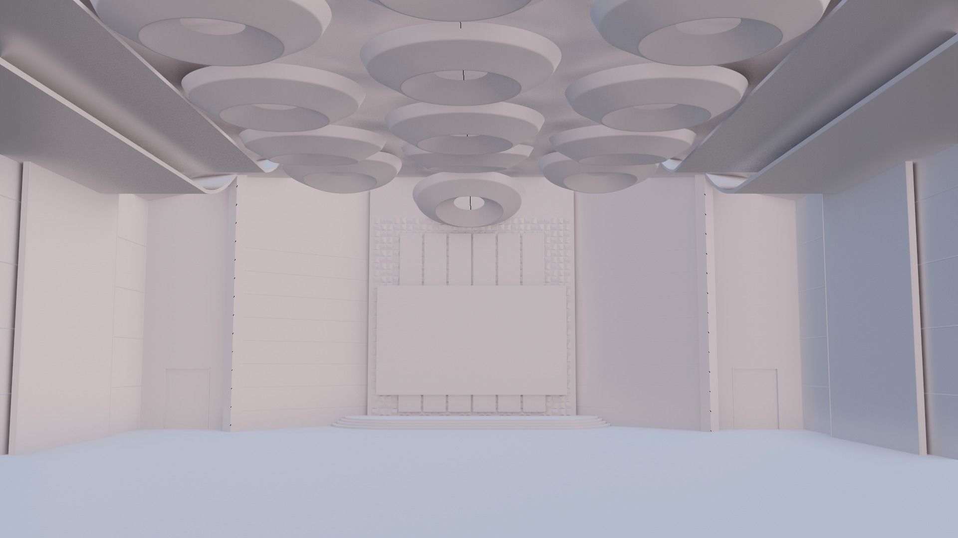 Conference hall 3D 3D model_9