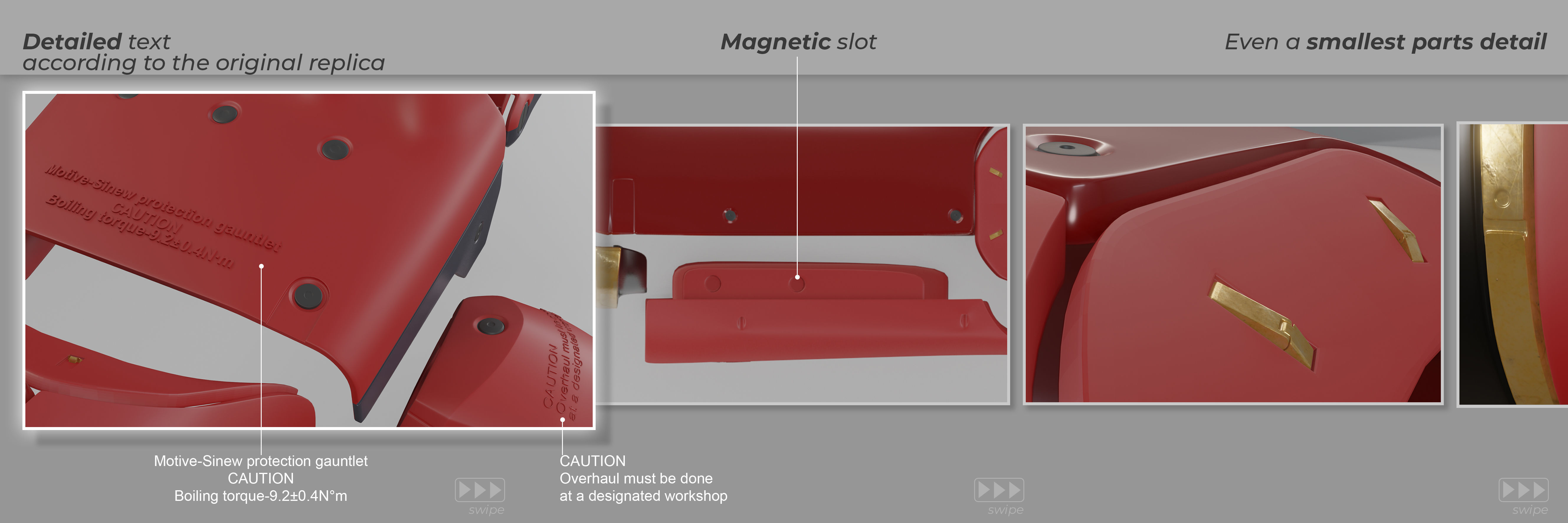 Venom Snake Metal Gear Solid V Bionic Arm 3D Printable Model 3D print model_3