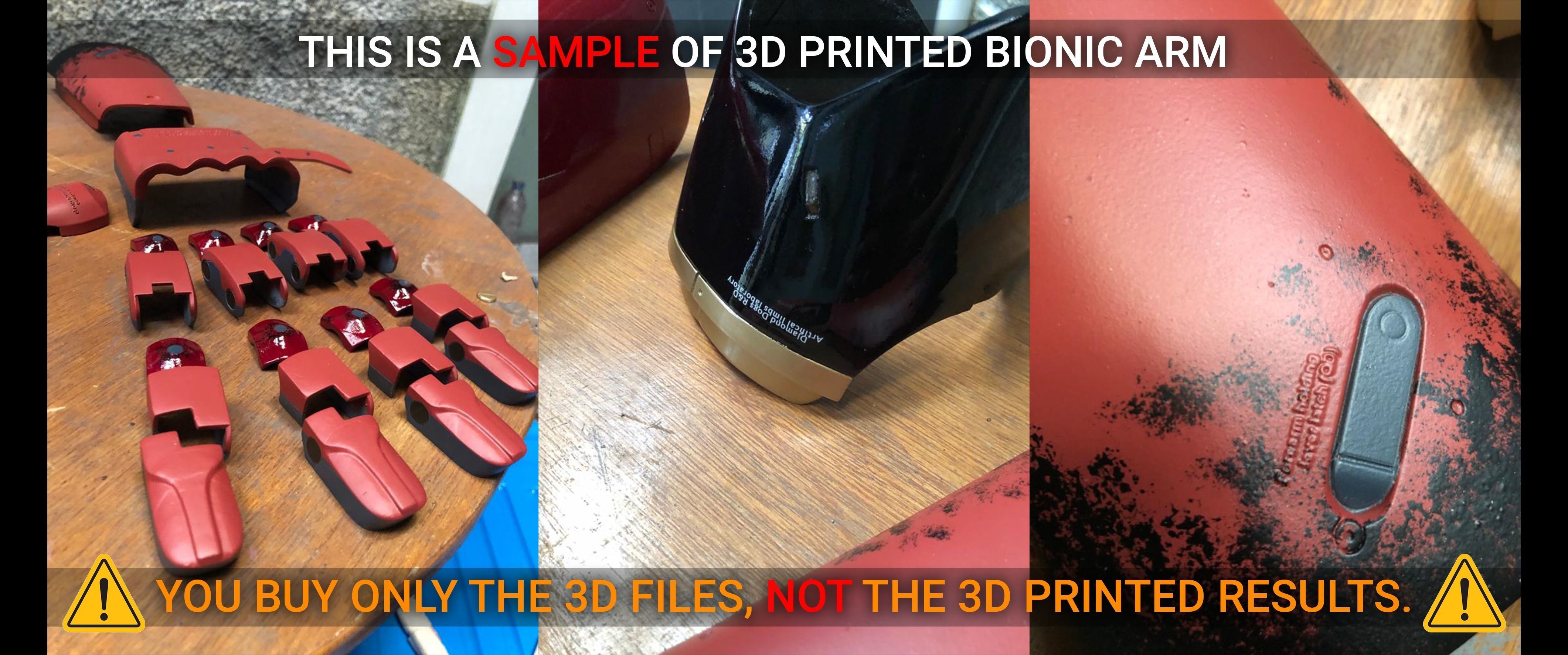 Venom Snake Metal Gear Solid V Bionic Arm 3D Printable Model 3D print model_6