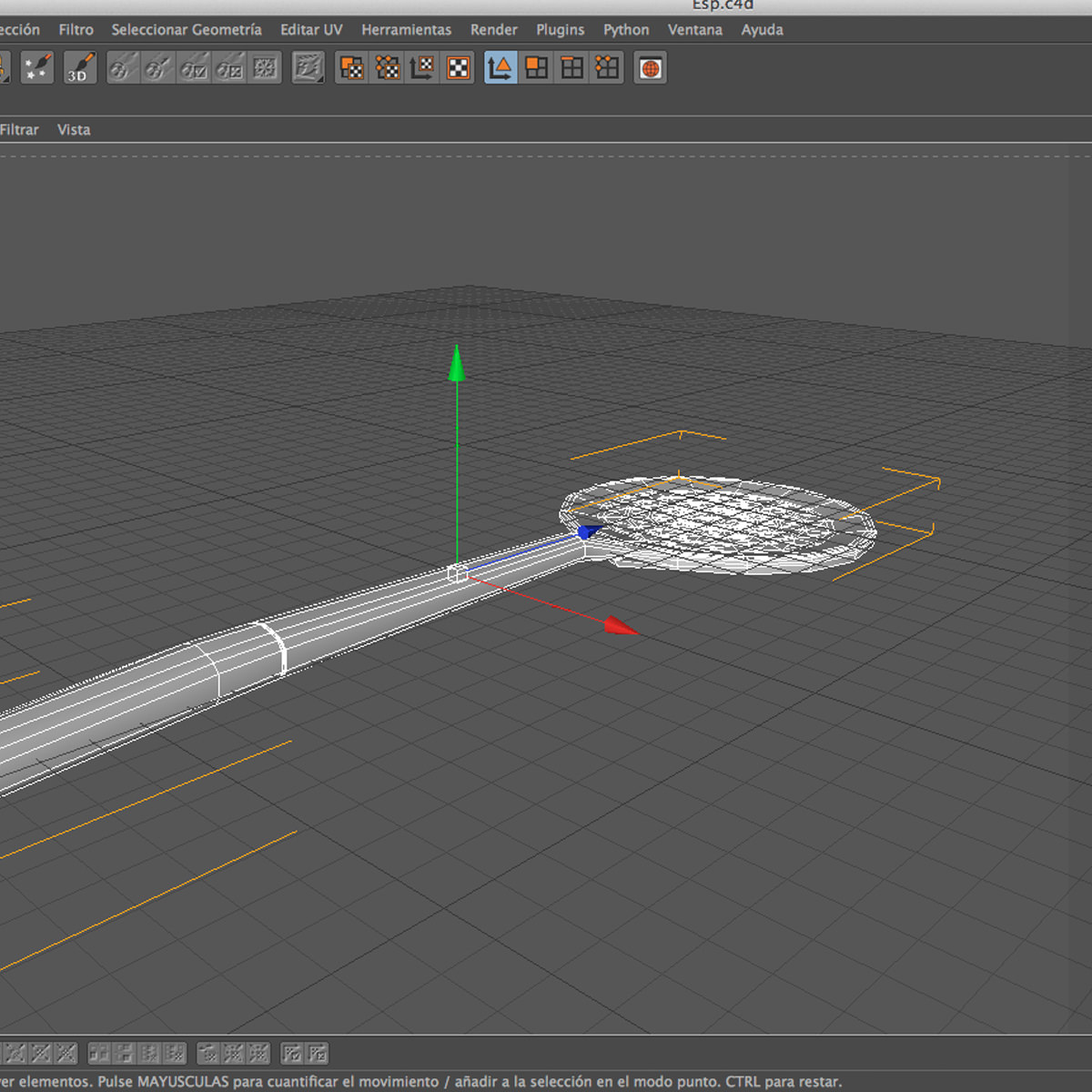 Circular skimmer 3D model_13
