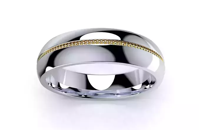 Ring For Men 3D CAD Size 10 US-CC107