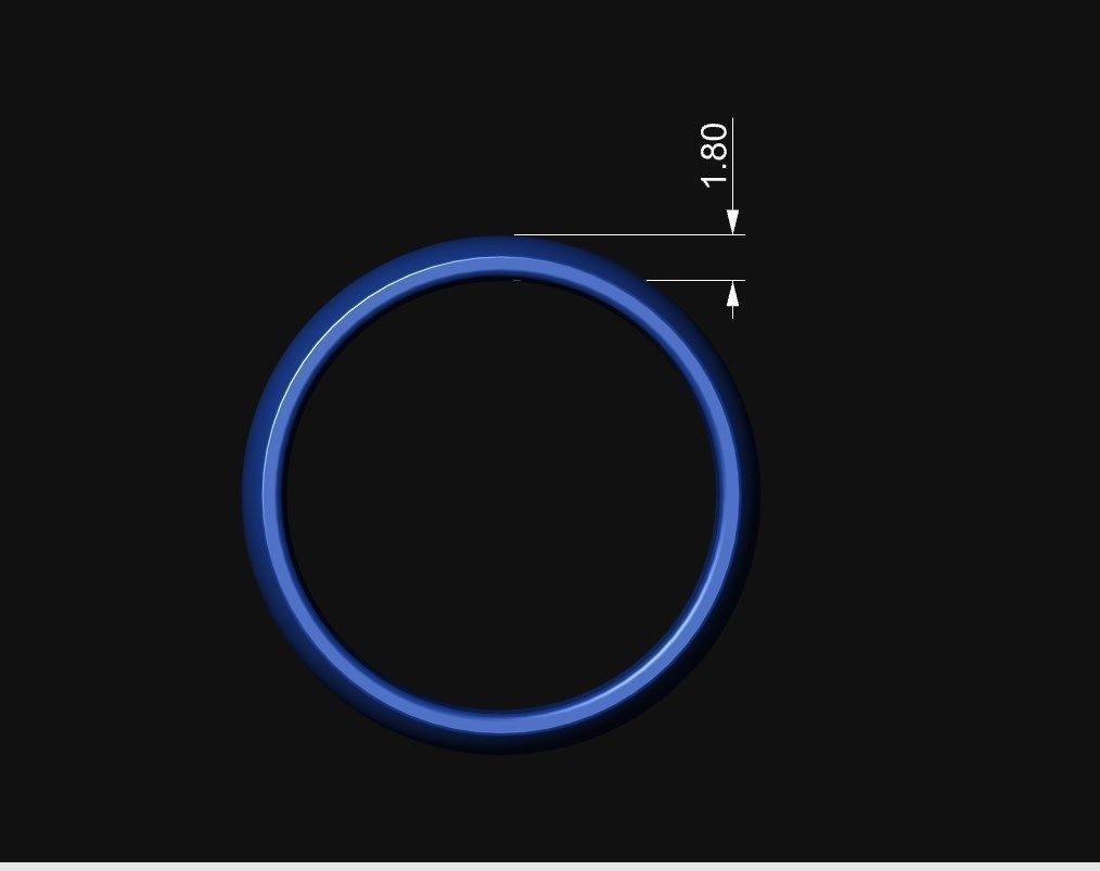 Ring For Men 3D CAD Size 10-5 US-CC107 3D print model_34