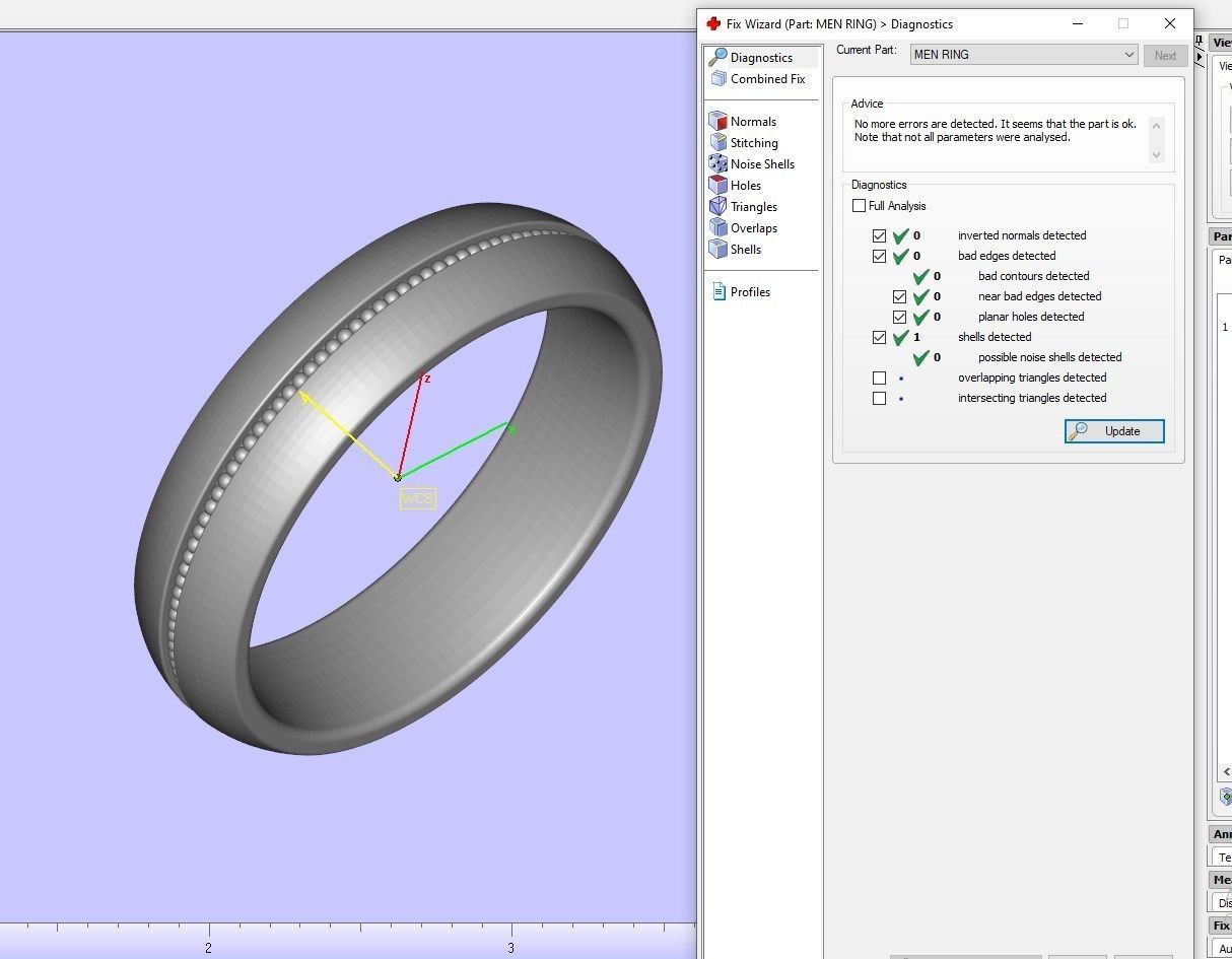 Ring For Men 3D CAD Size 10-5 US-CC107 3D print model_33