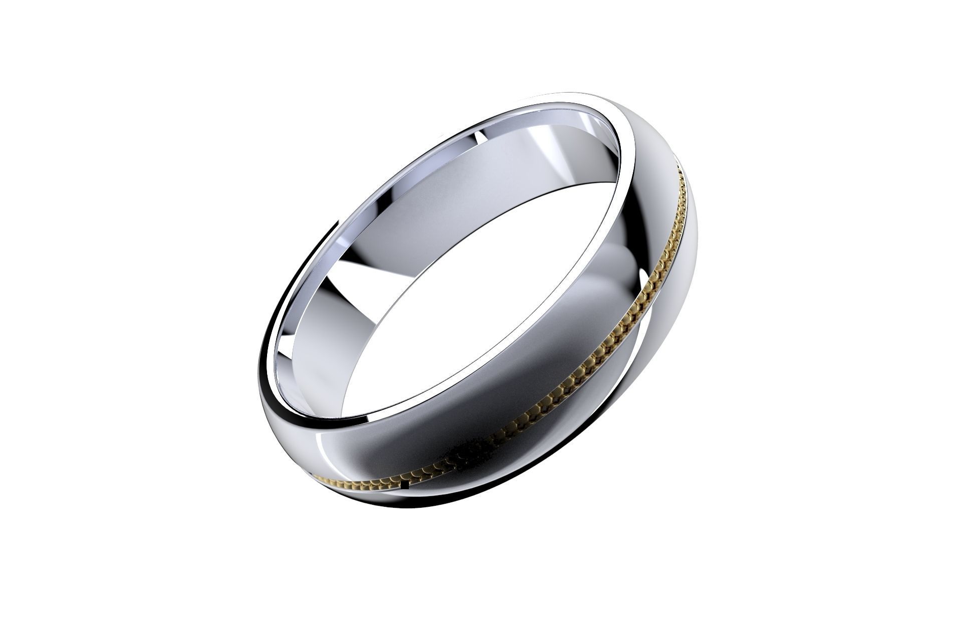 Ring For Men 3D CAD Size 10-5 US-CC107 3D print model_4