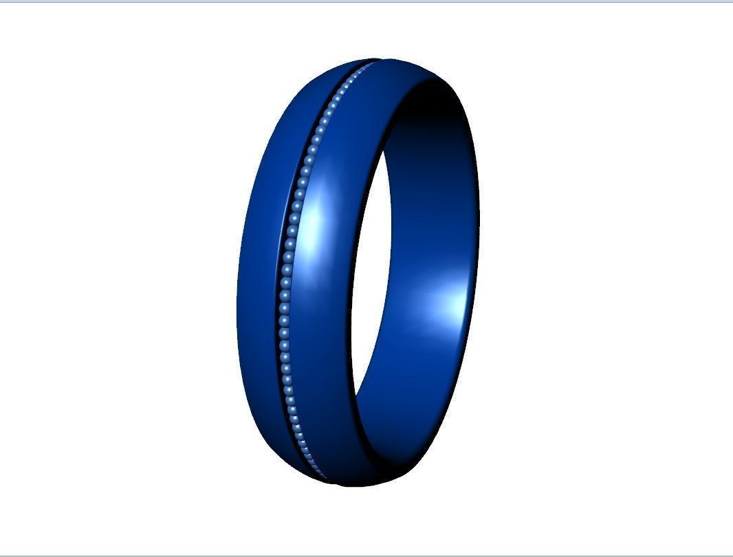 Ring For Men 3D CAD Size 10-5 US-CC107 3D print model_32
