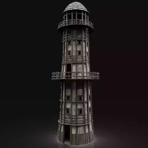 ENTERABLE AAA NEXT GEN MEDIEVAL LIGHTHOUSE LANTERN TOWER