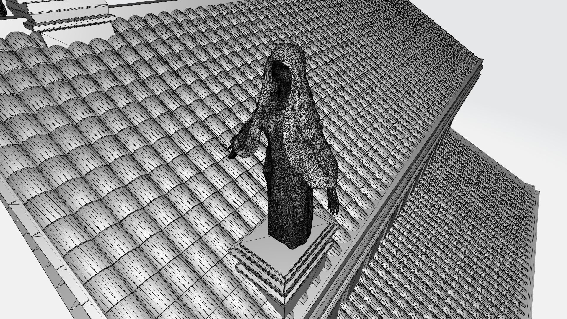 Gothic style build 3D print model_6