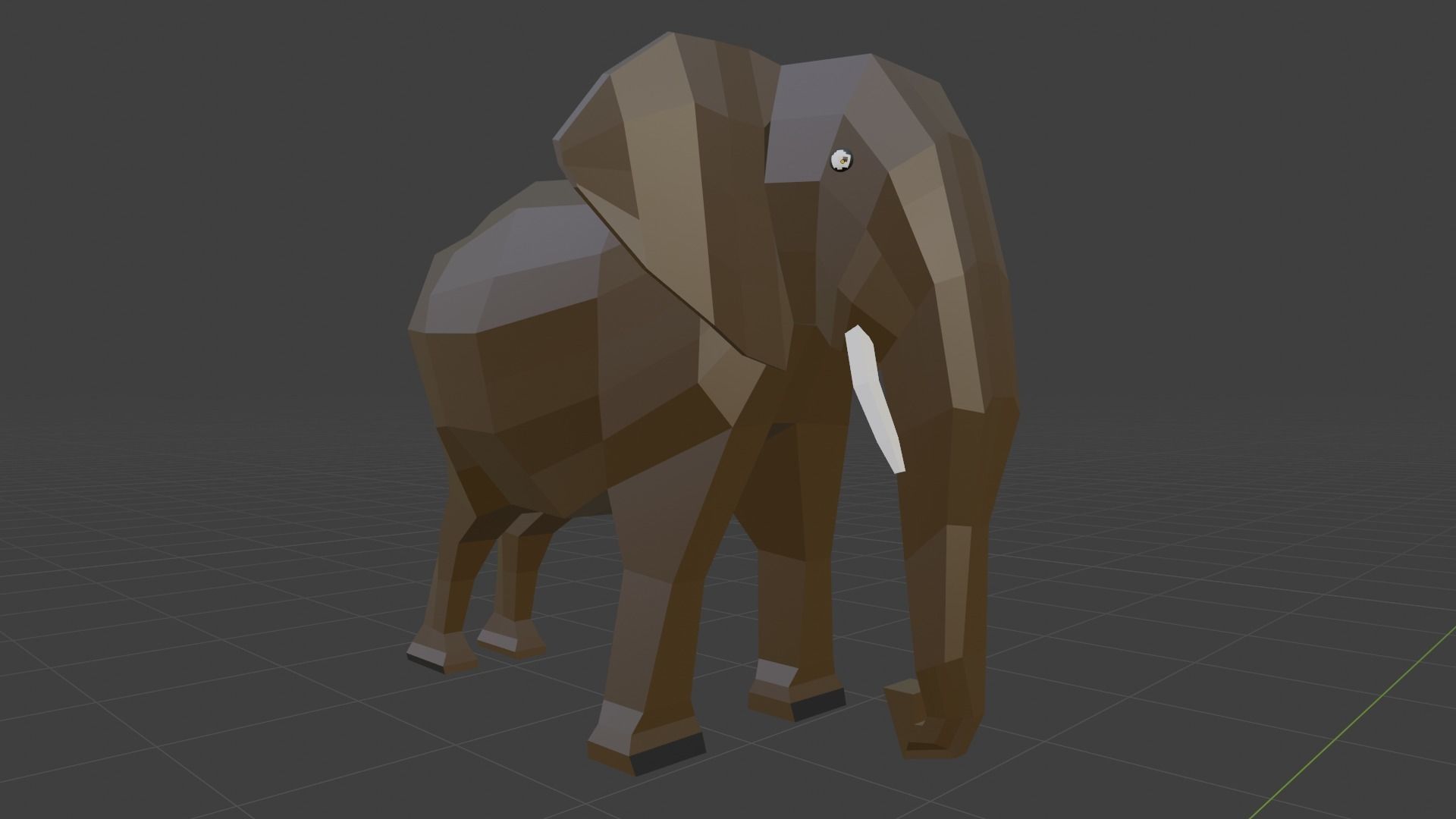 Animal Collection 3D lowpay 3D Low-poly 3D model_9