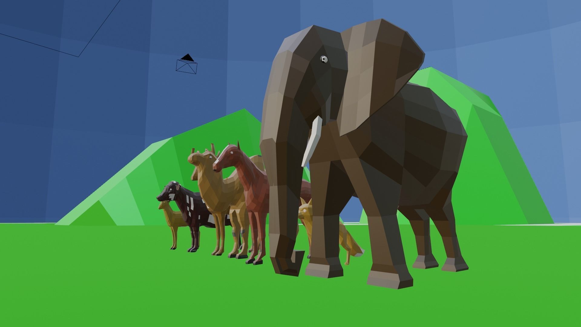 Animal Collection 3D lowpay 3D Low-poly 3D model_7