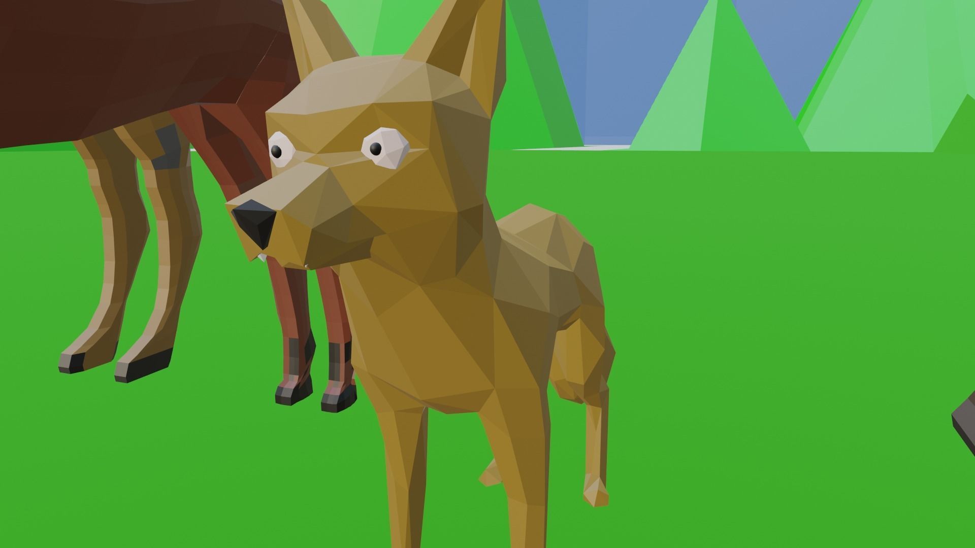 Animal Collection 3D lowpay 3D Low-poly 3D model_1