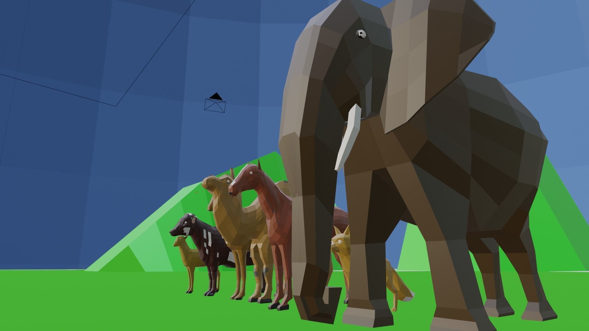 Animal Collection 3D lowpay 3D Low-poly 3D model_5