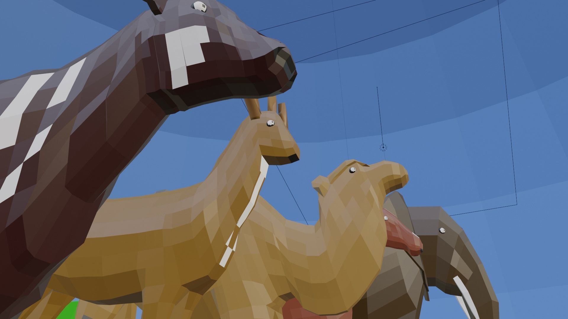 Animal Collection 3D lowpay 3D Low-poly 3D model_6