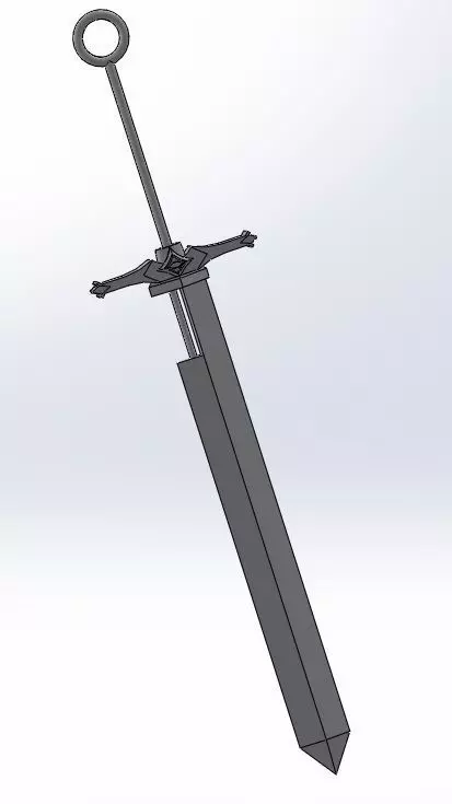 Rooftop-Sword-Master Sword 3D model_0