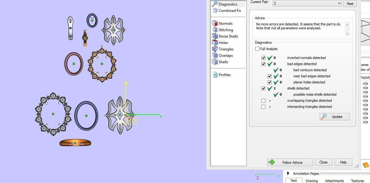 Ring and Earrings  105 3D print model_4