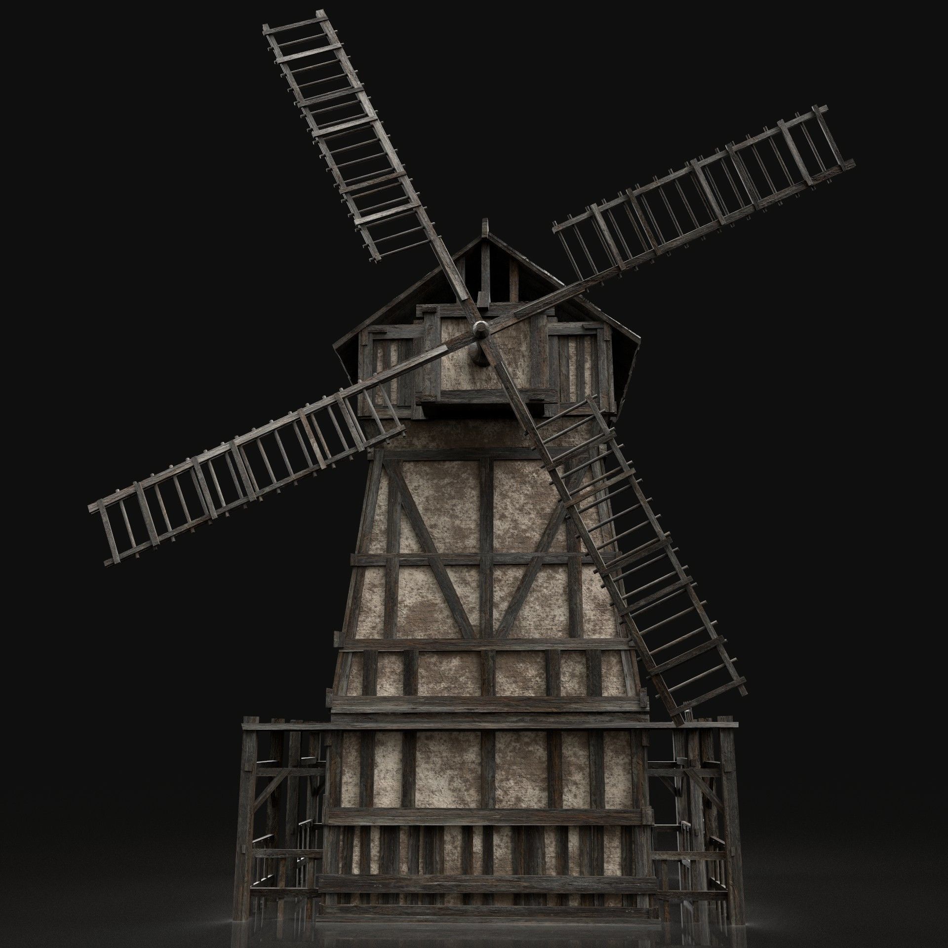 ENTERABLE HIGH TOWER WATCHTOWER COLLECTION BUILDINGS _29