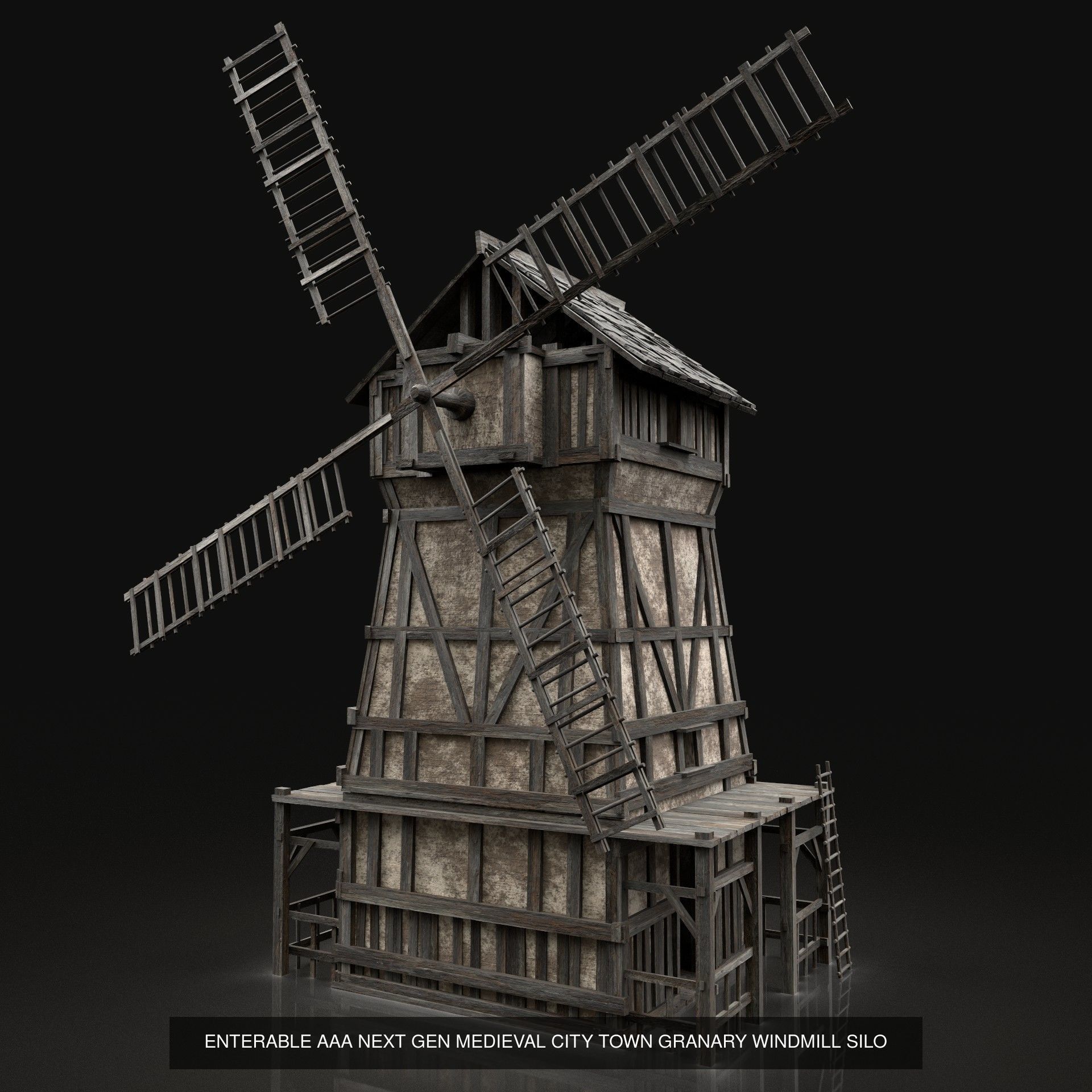 ENTERABLE HIGH TOWER WATCHTOWER COLLECTION BUILDINGS _4