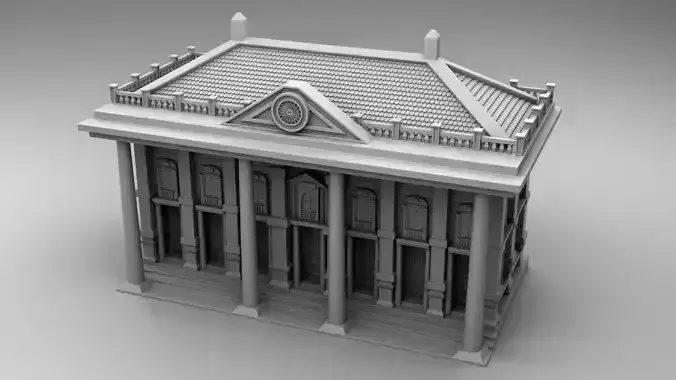 Gothic museum 3D print model