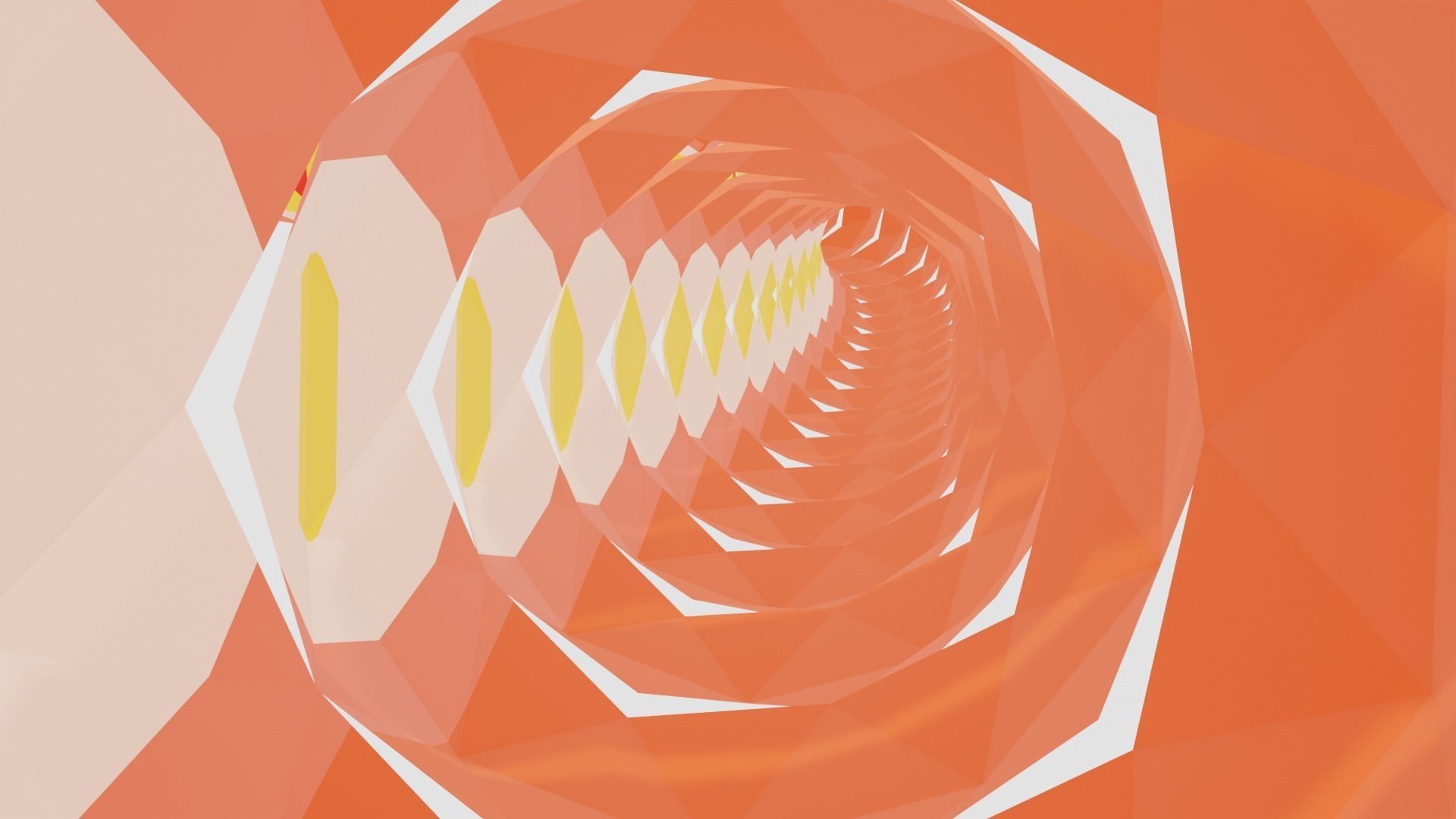 Disney world tunnel 3D model_4