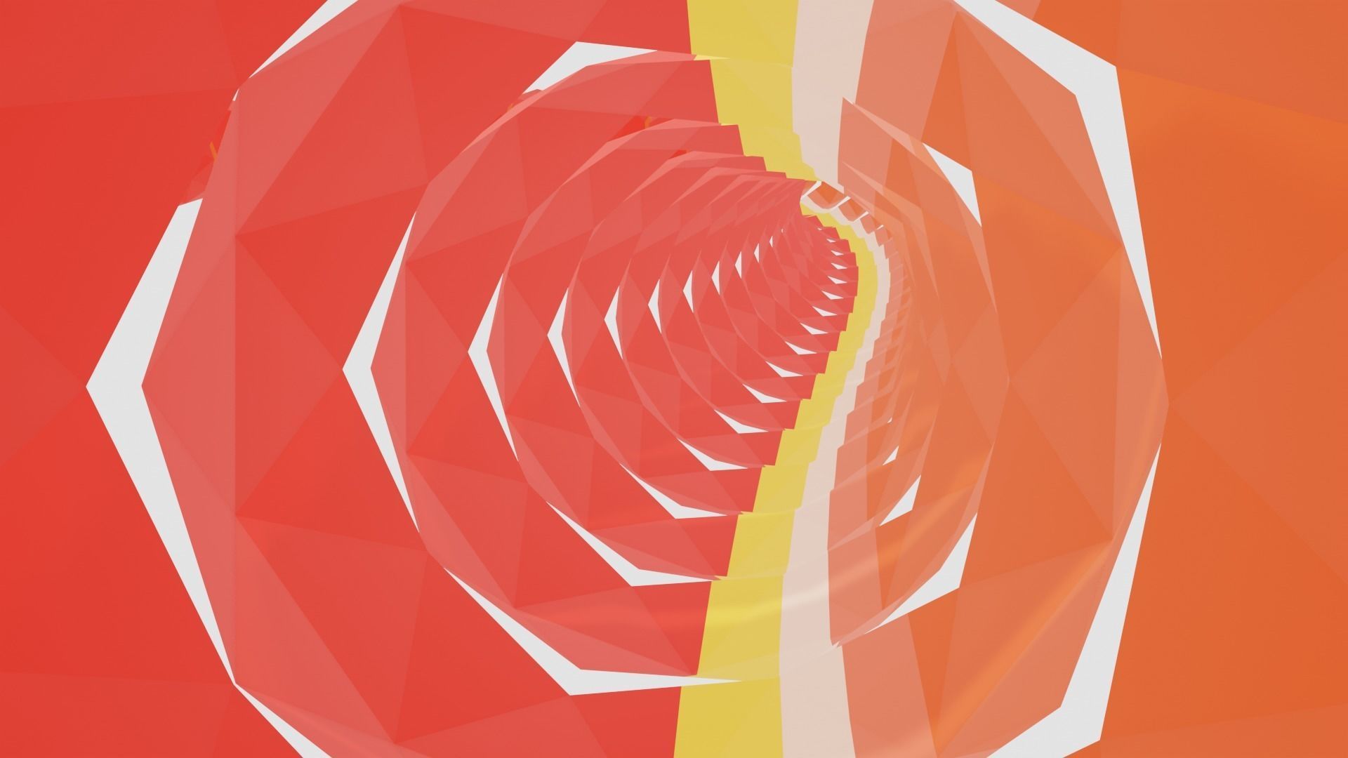 Disney world tunnel 3D model_9