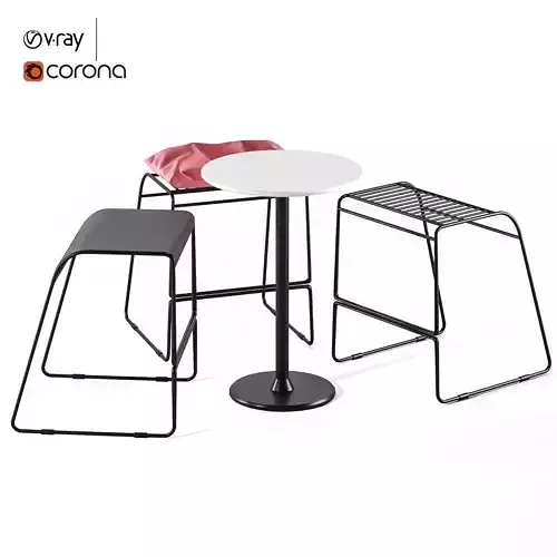 Anco Black Counter Stool by Article