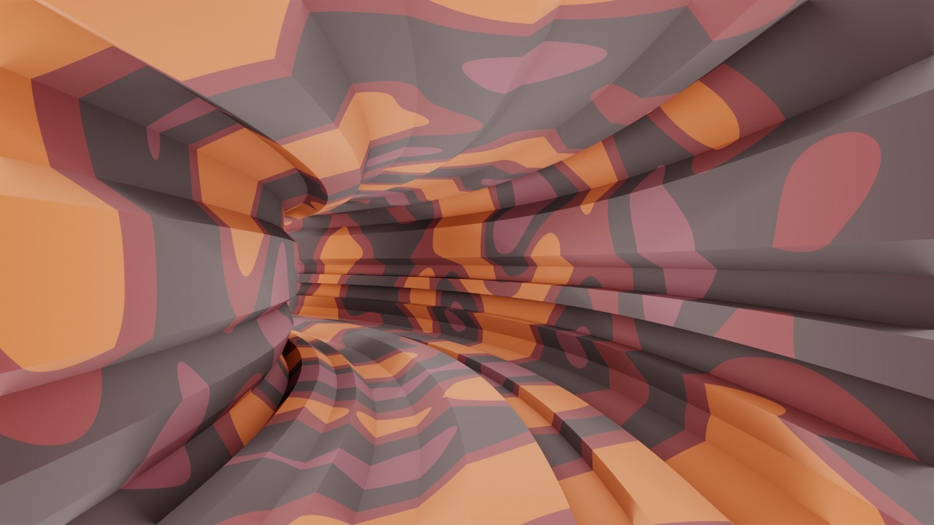 Game tunnel 3D model_19