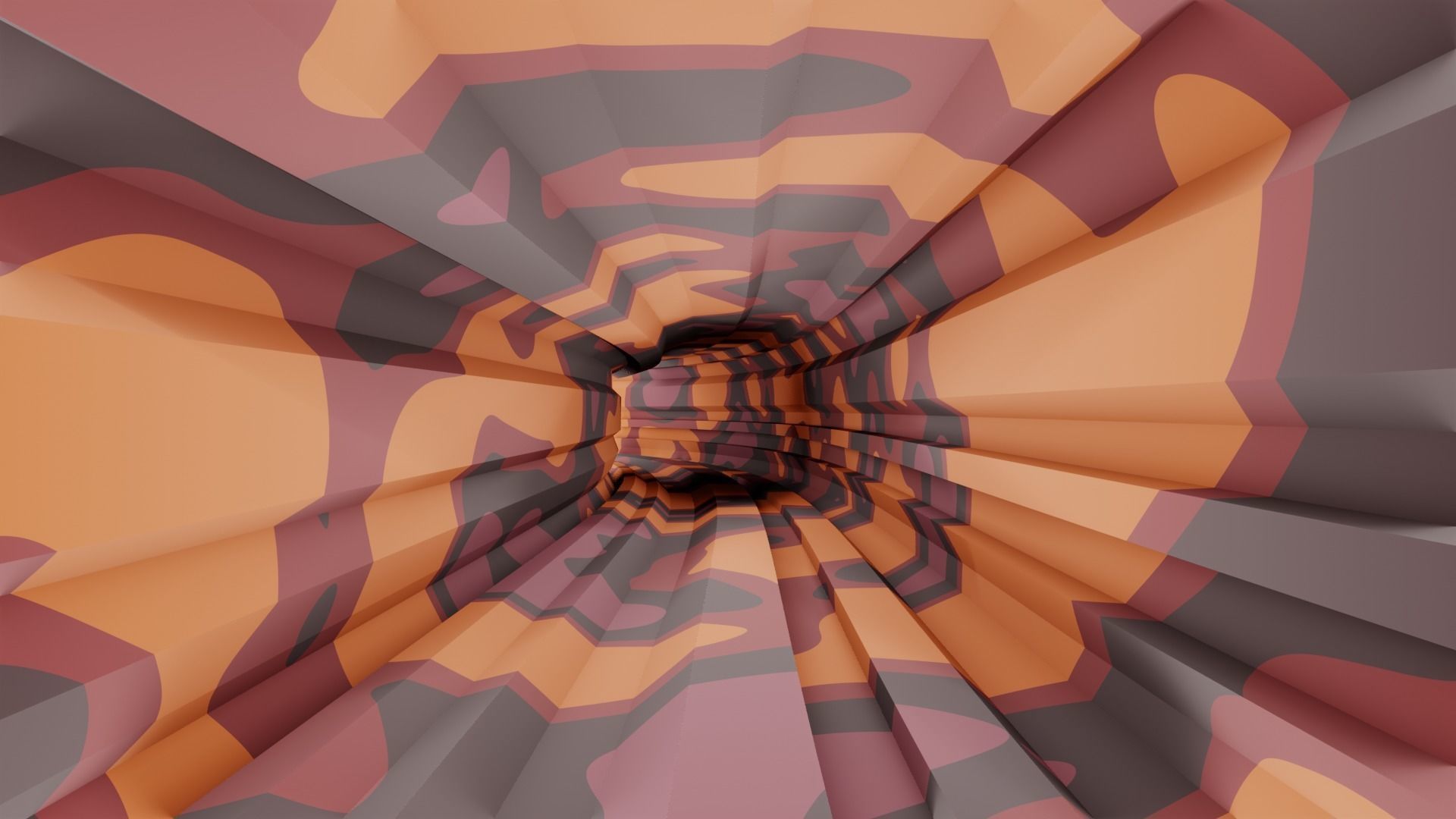 Game tunnel 3D model_17