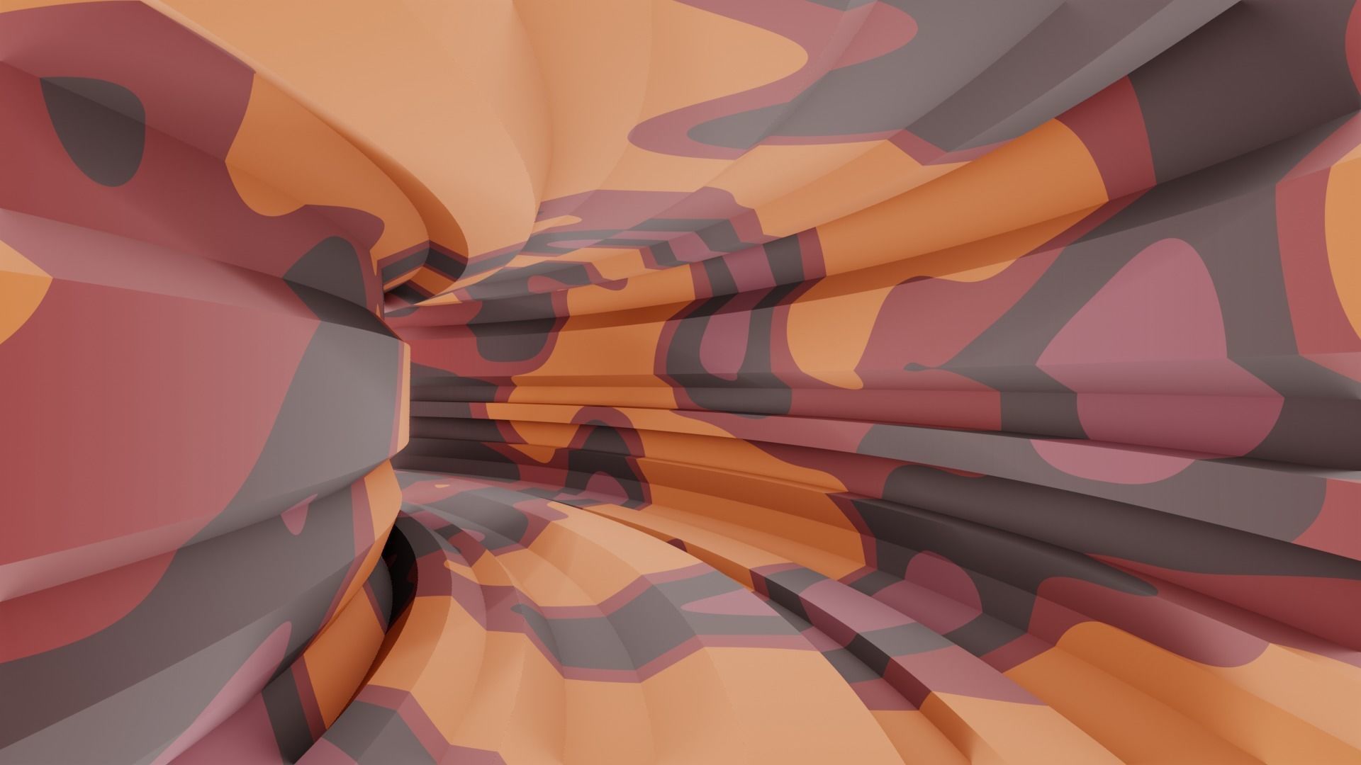 Game tunnel 3D model_23