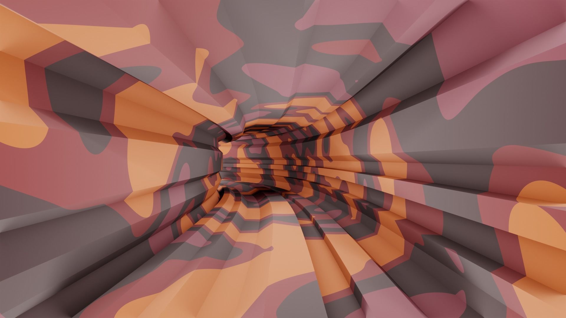 Game tunnel 3D model_13