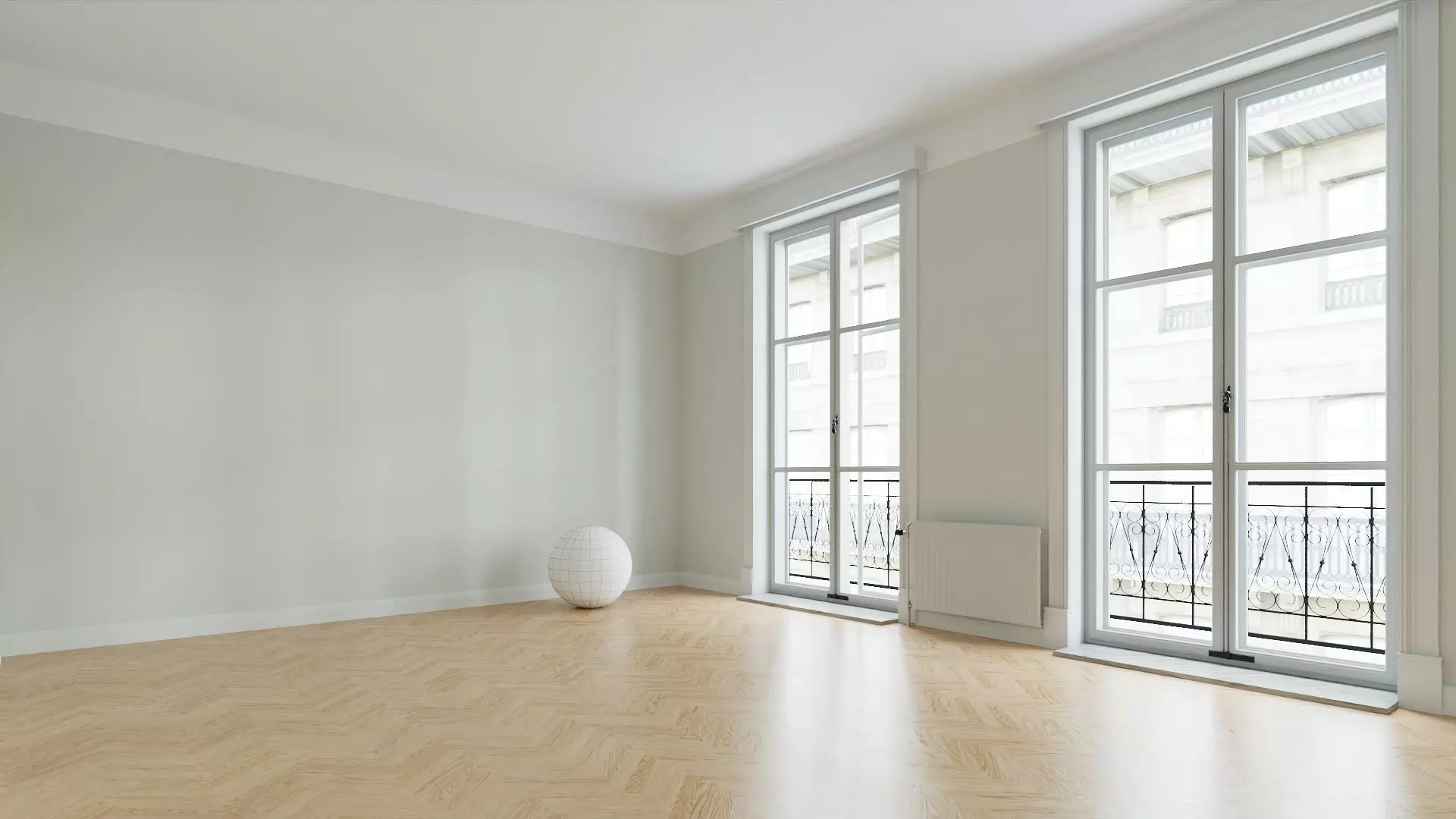 CA - Base Room Interior 1 3D model_0