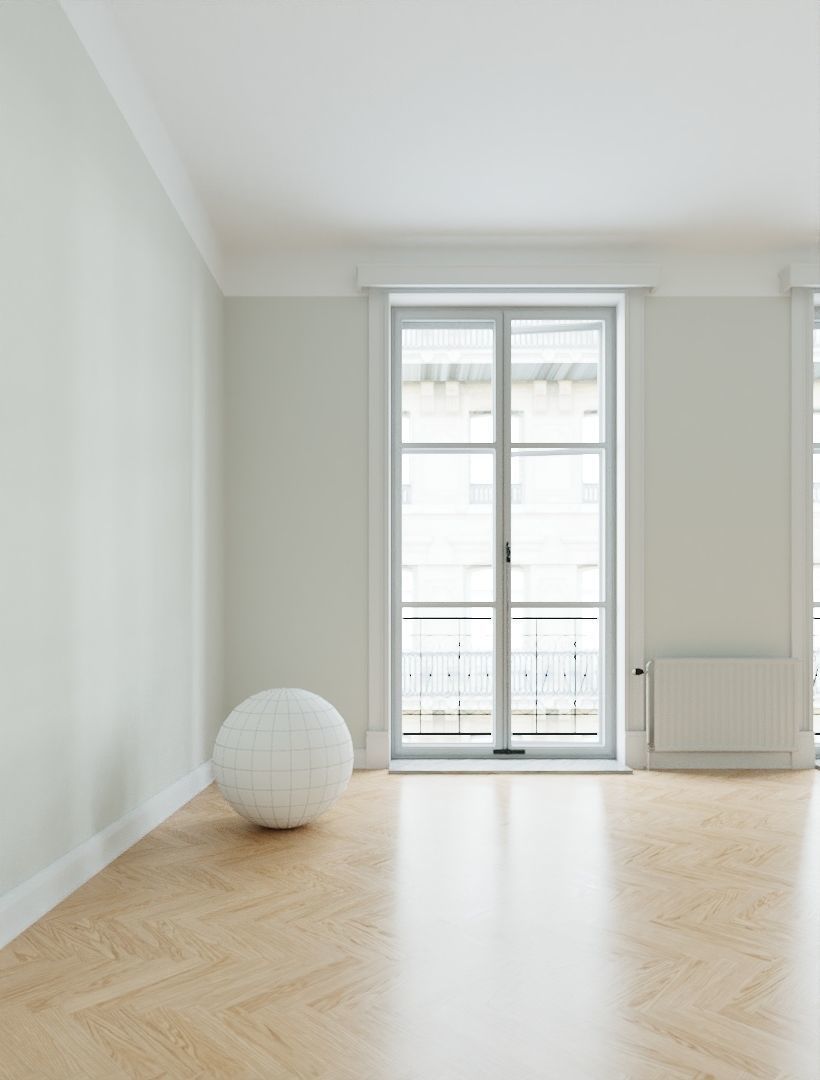 CA - Base Room Interior 1 3D model_3