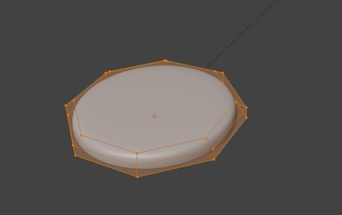 Captain America Shield Low-poly 3D model_21