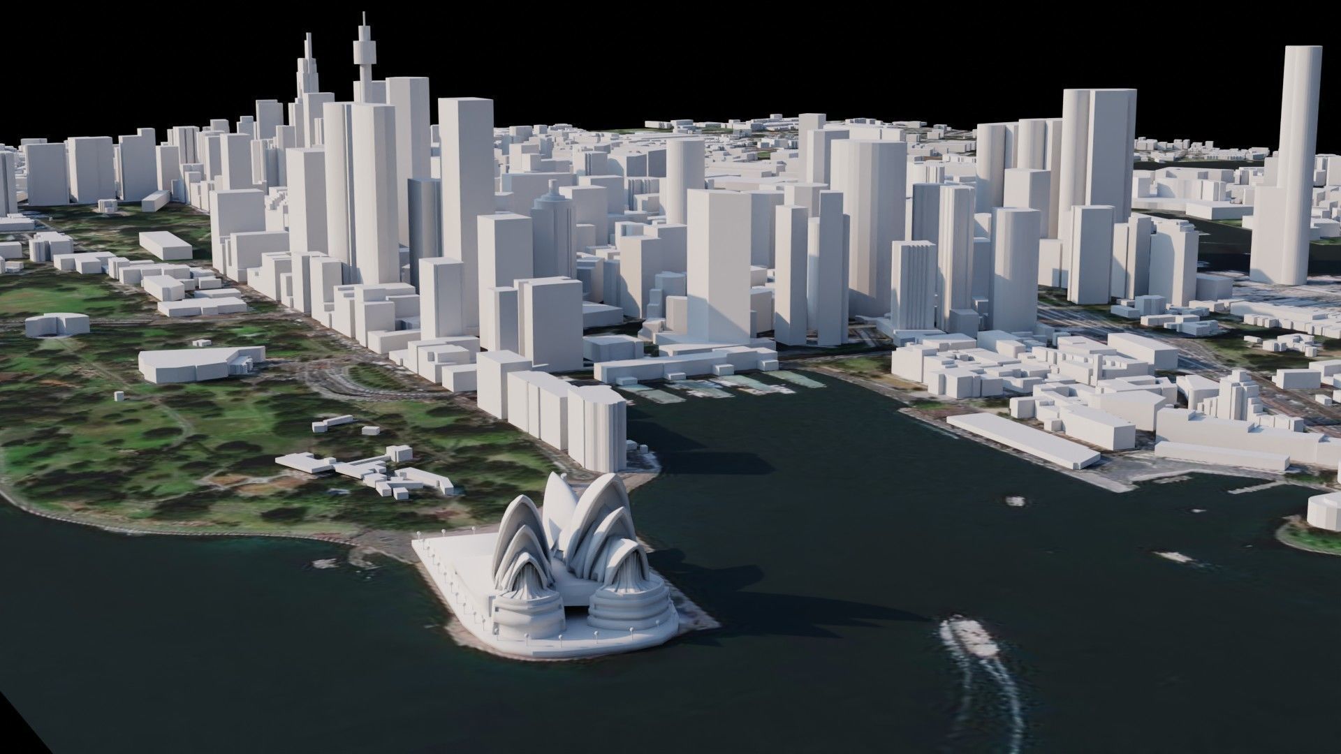 Sydney - Australia 3D model_1