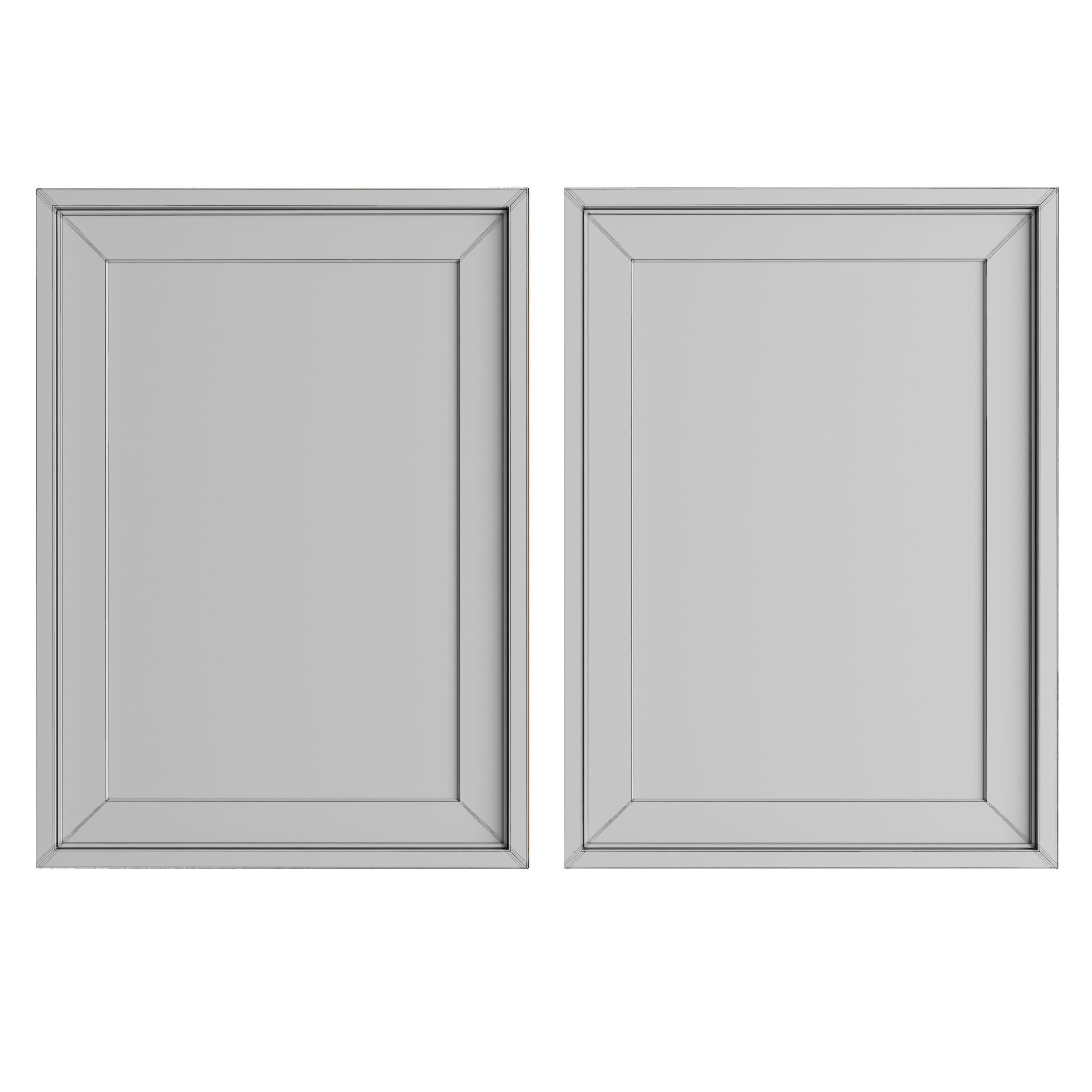 Art Frame A50 Low-poly 3D model_4