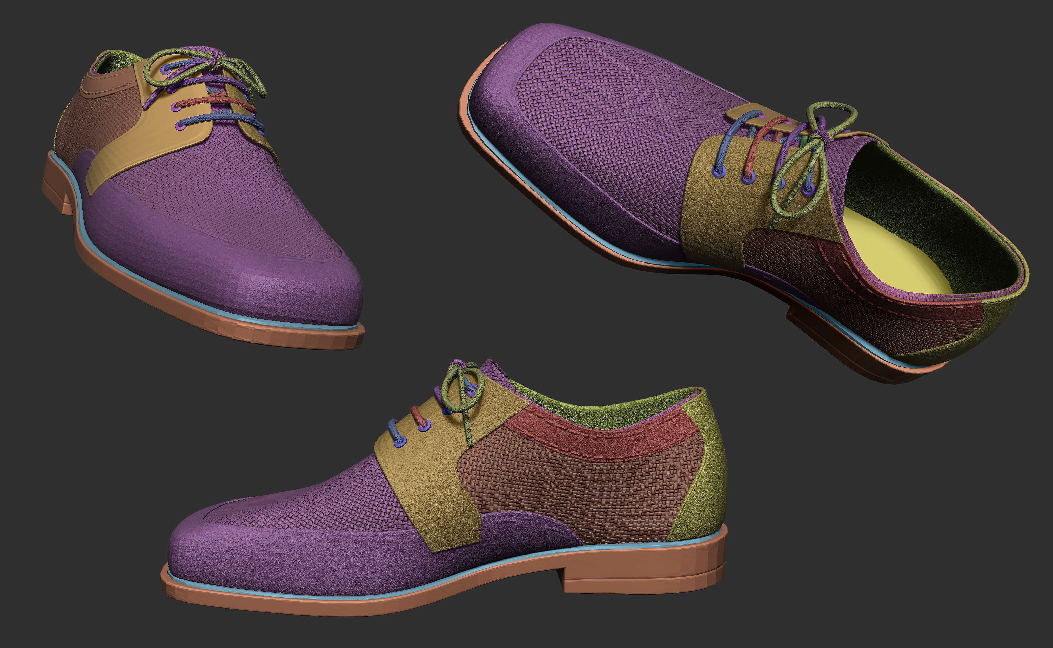 shoes digital file more digital file renders 3D model_13