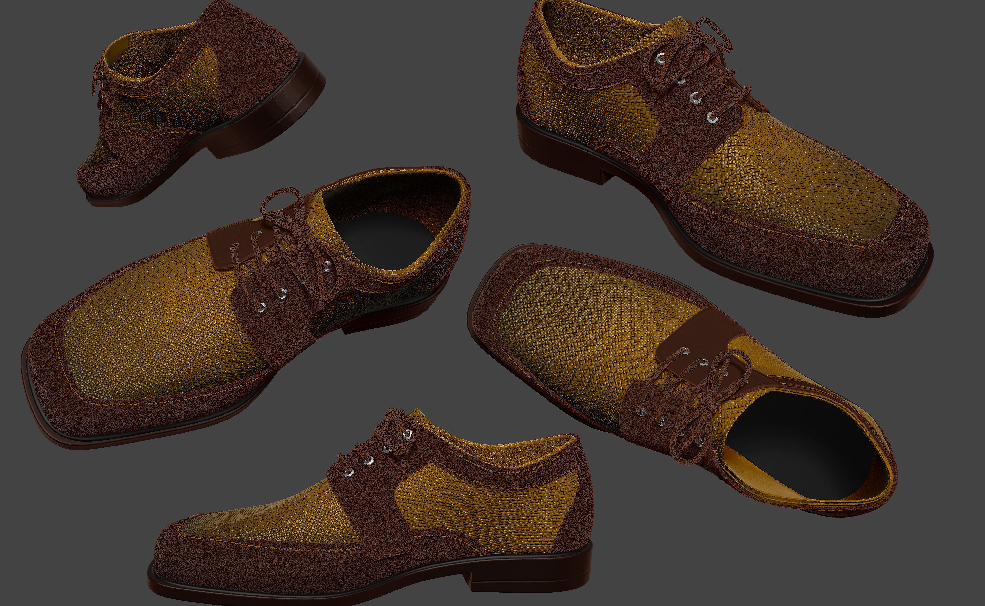 shoes digital file more digital file renders 3D model_14