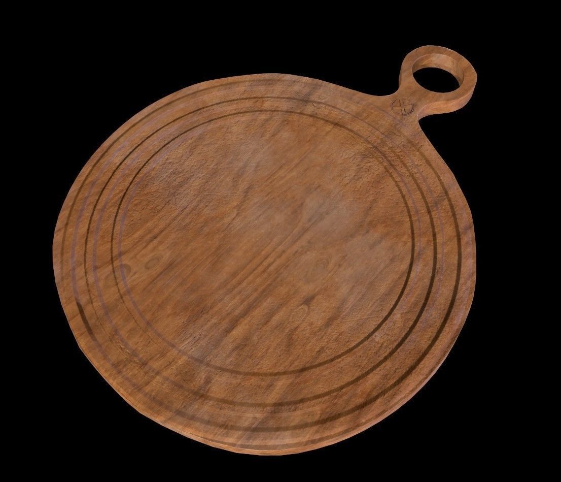 Cutting Board 3D model_5