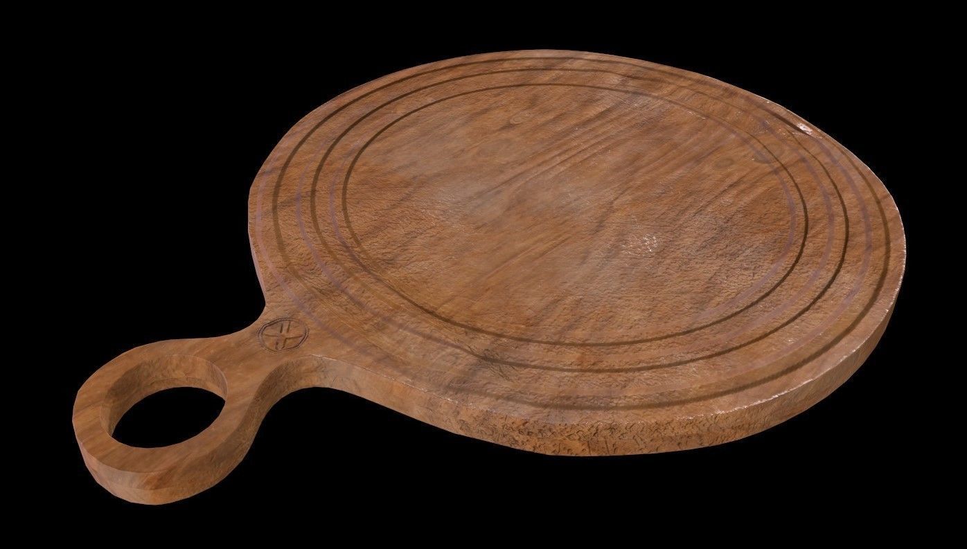 Cutting Board 3D model_3