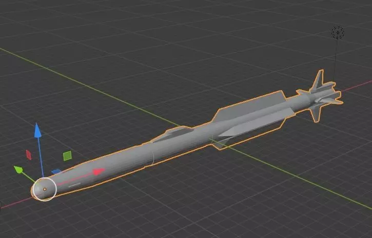 iris-T missile 3D print model