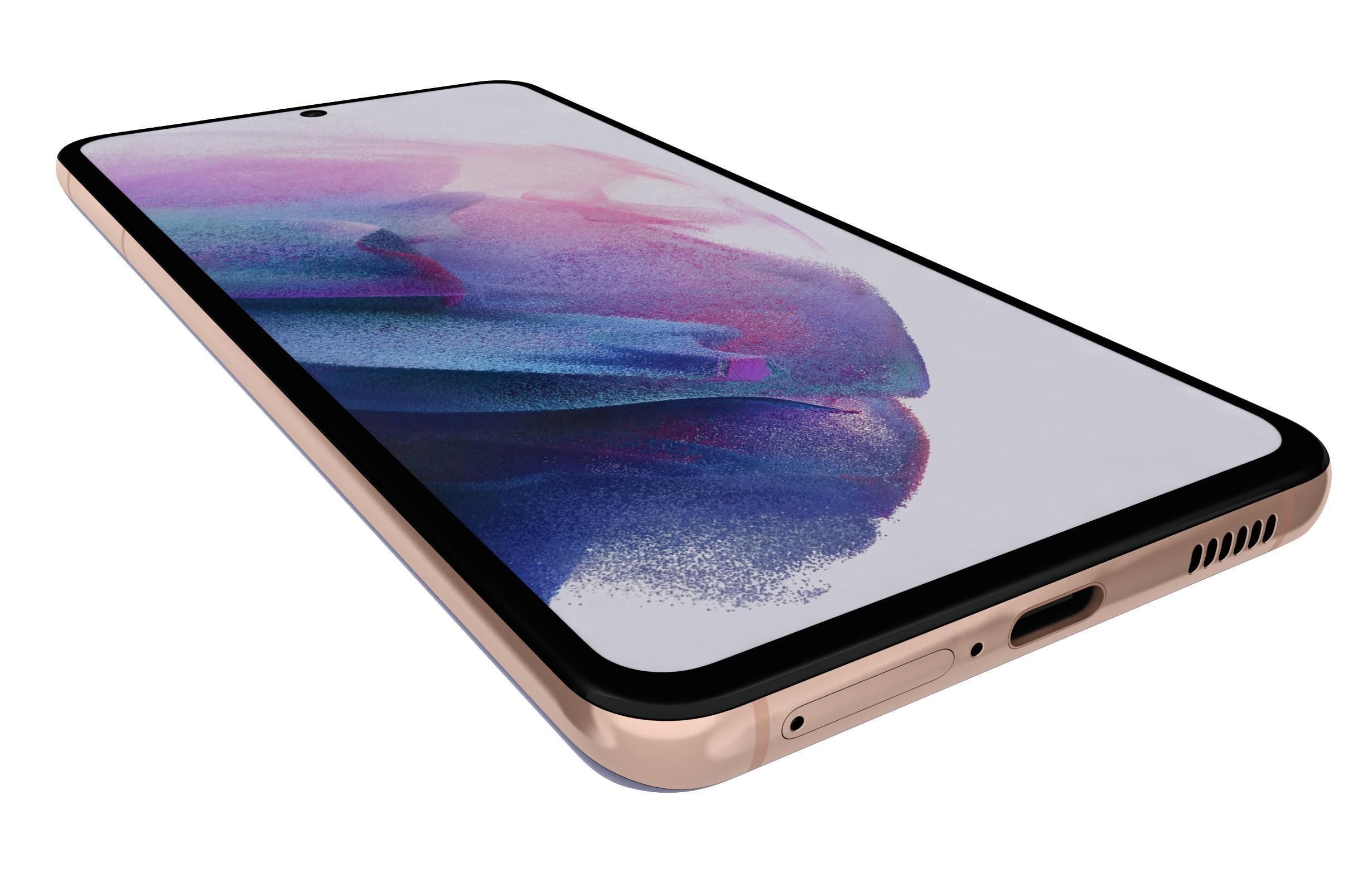 Samsung Galaxy S21 Phantom Violet 3D model_10