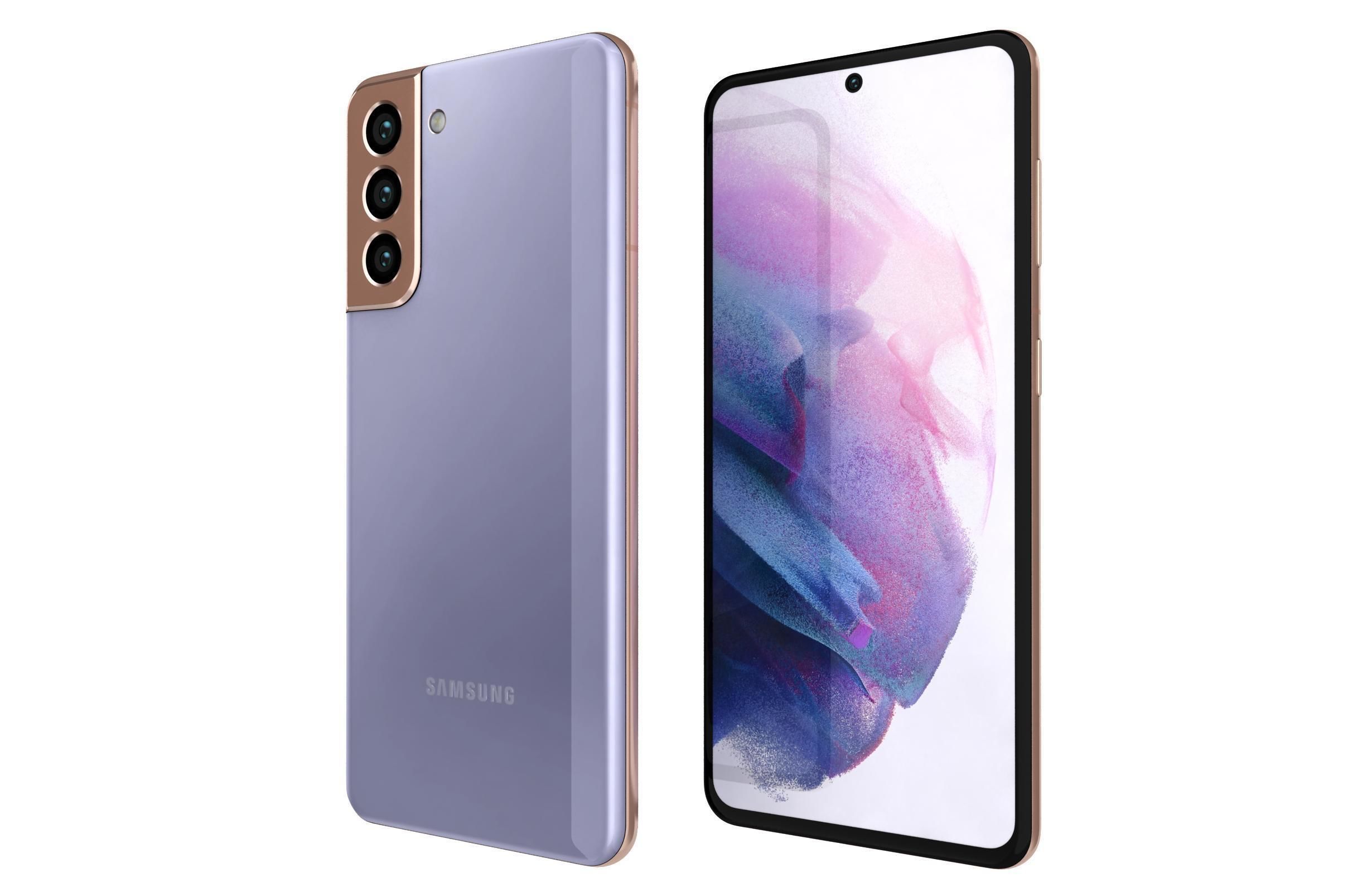 Samsung Galaxy S21 Phantom Violet 3D model_15