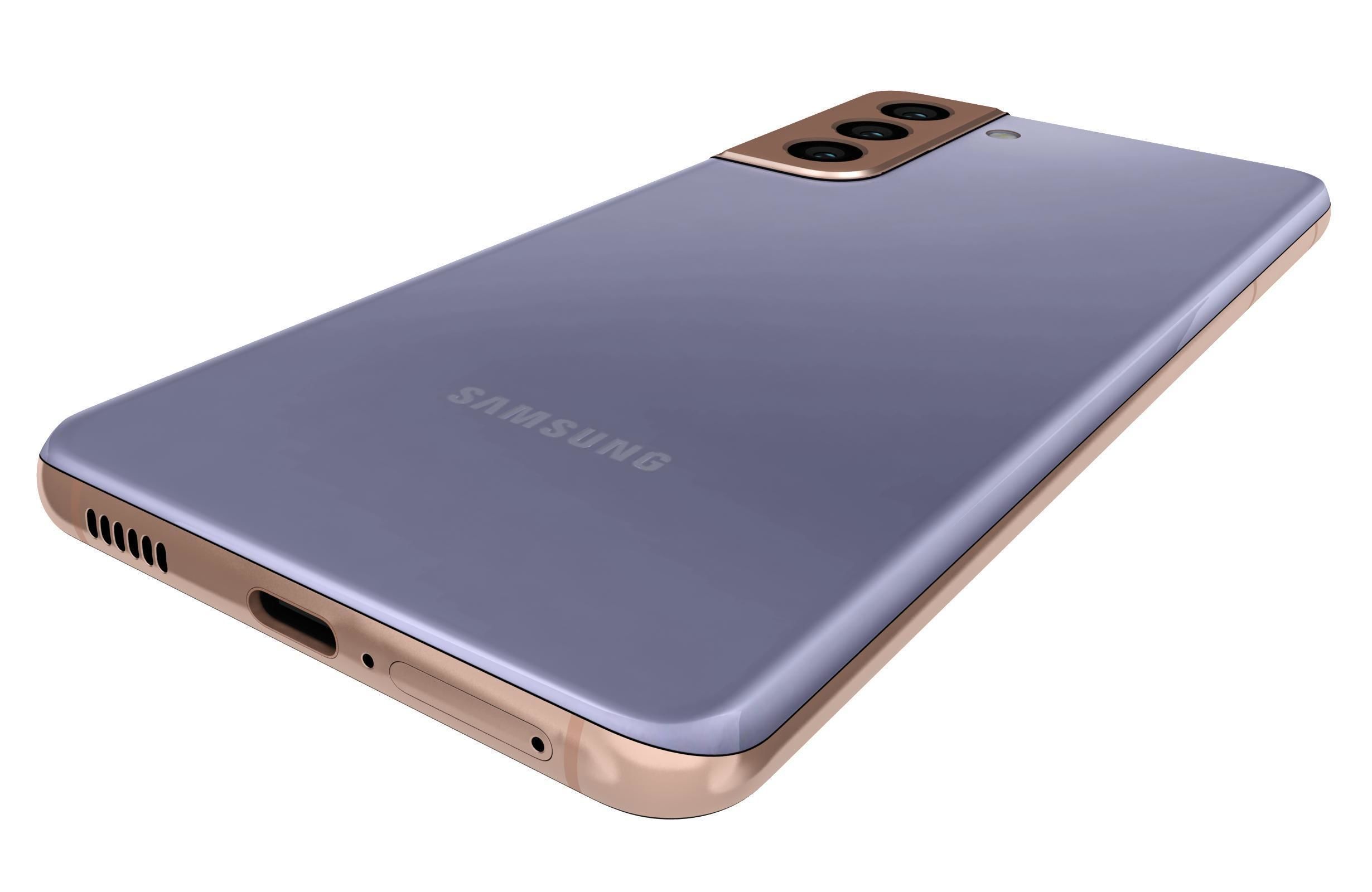 Samsung Galaxy S21 Phantom Violet 3D model_12