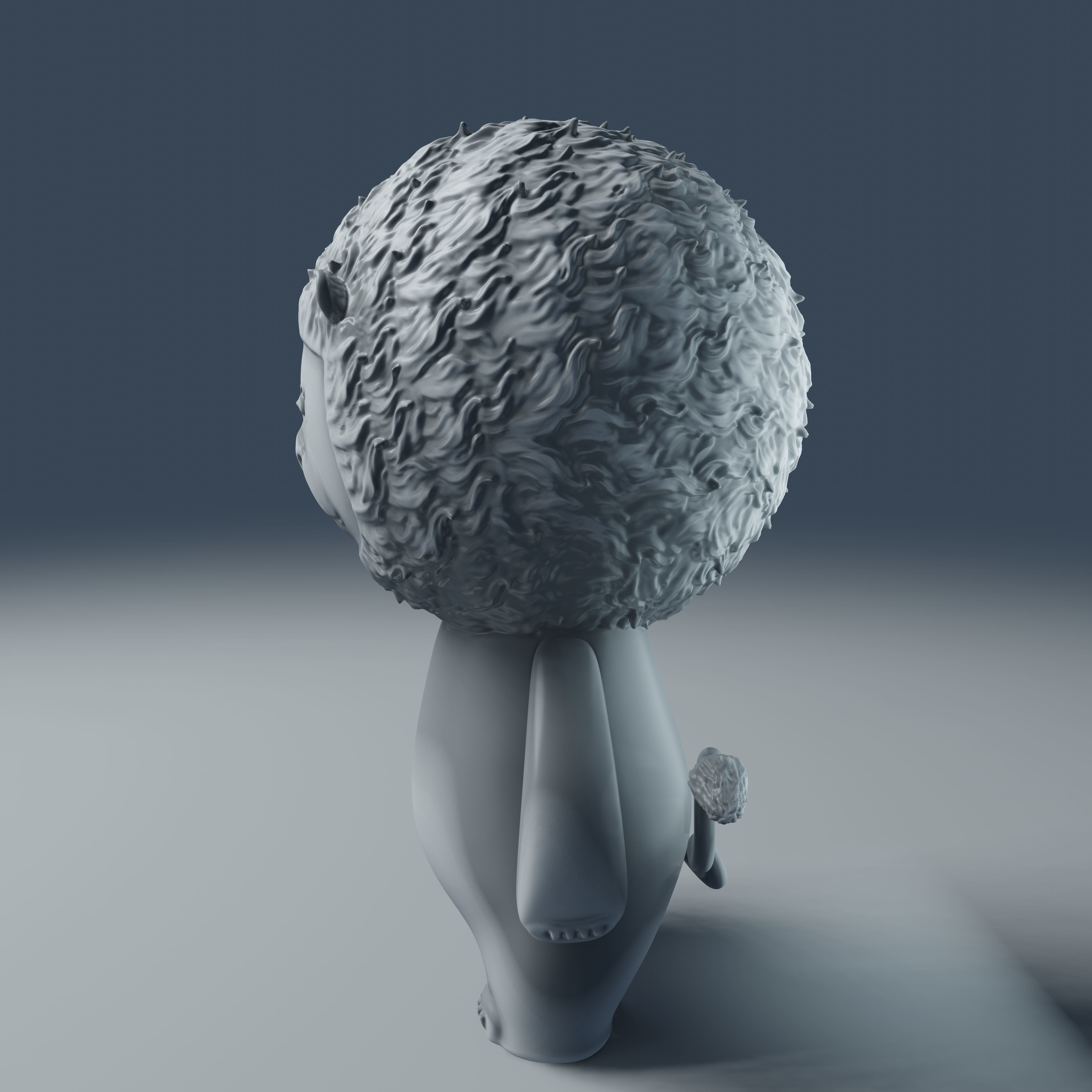 Little Lion - 3D Print Model 3D print model_15