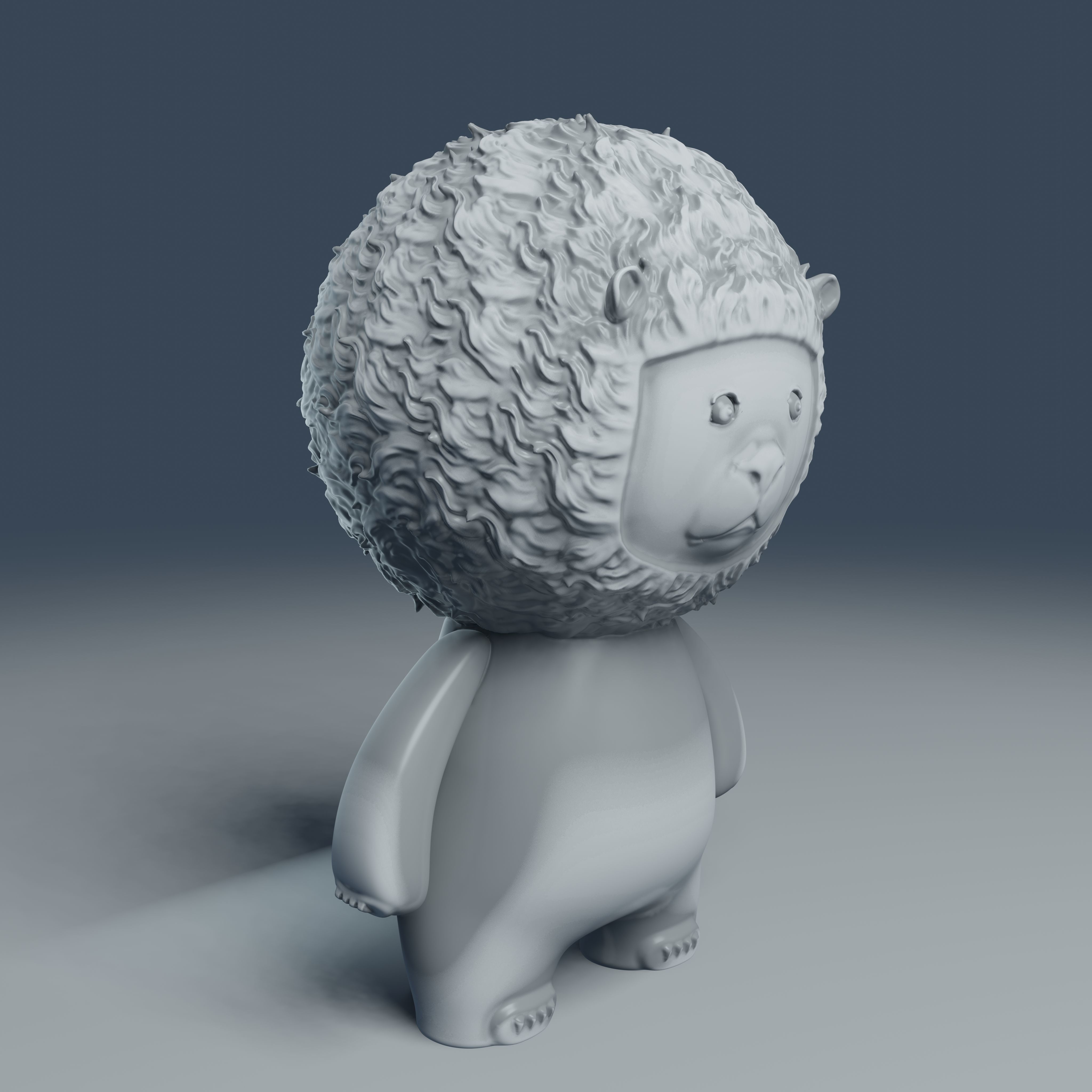 Little Lion - 3D Print Model 3D print model_18