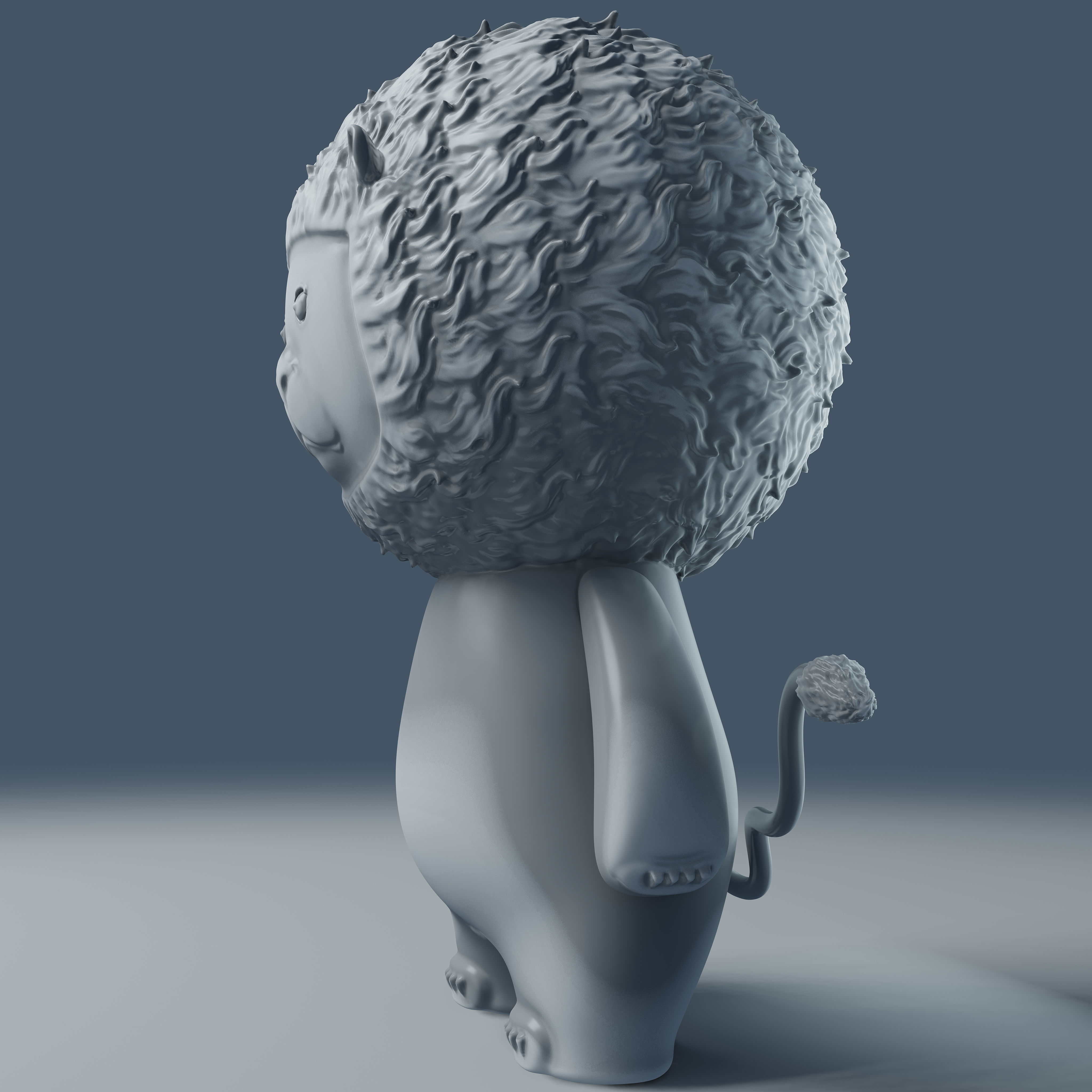 Little Lion - 3D Print Model 3D print model_3