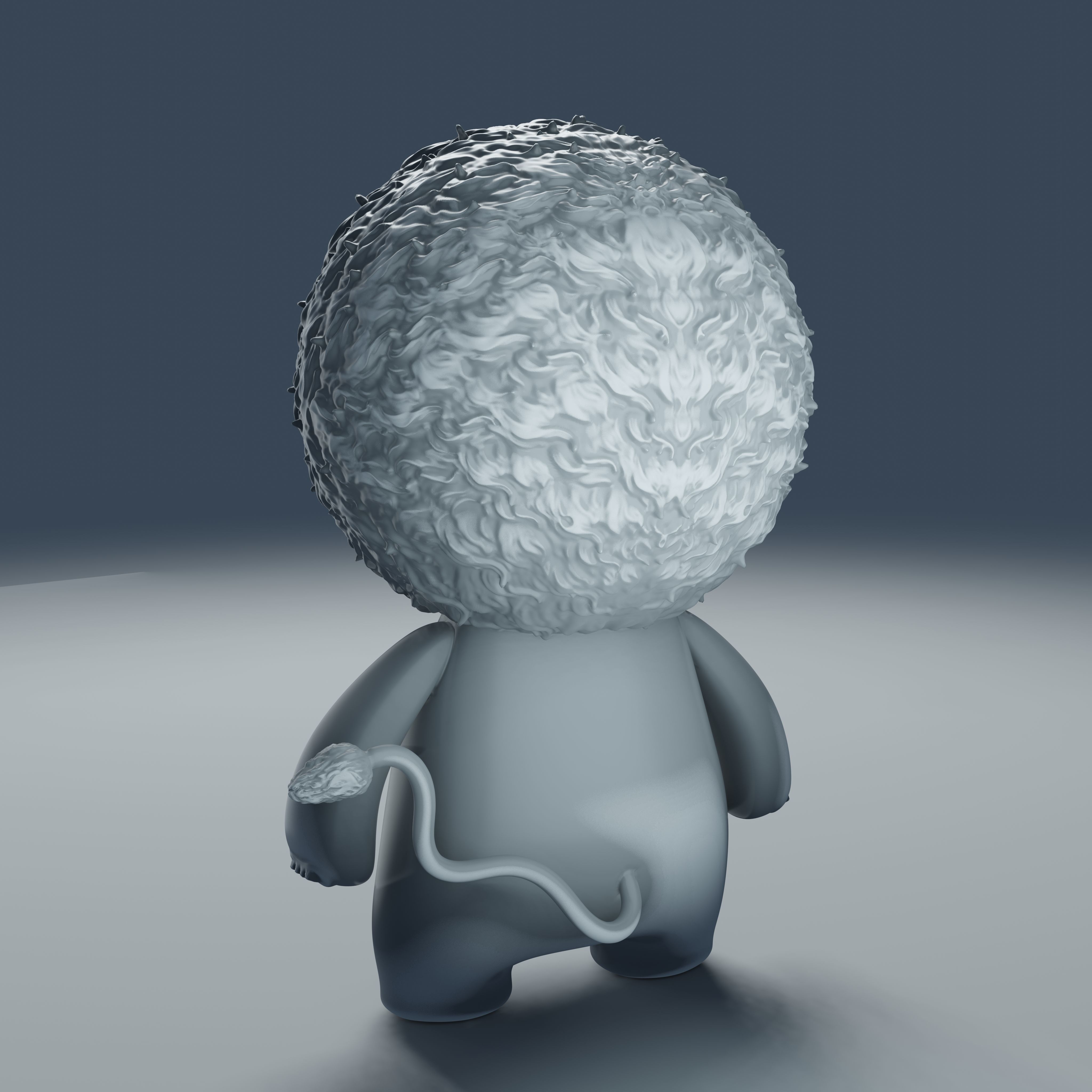 Little Lion - 3D Print Model 3D print model_14